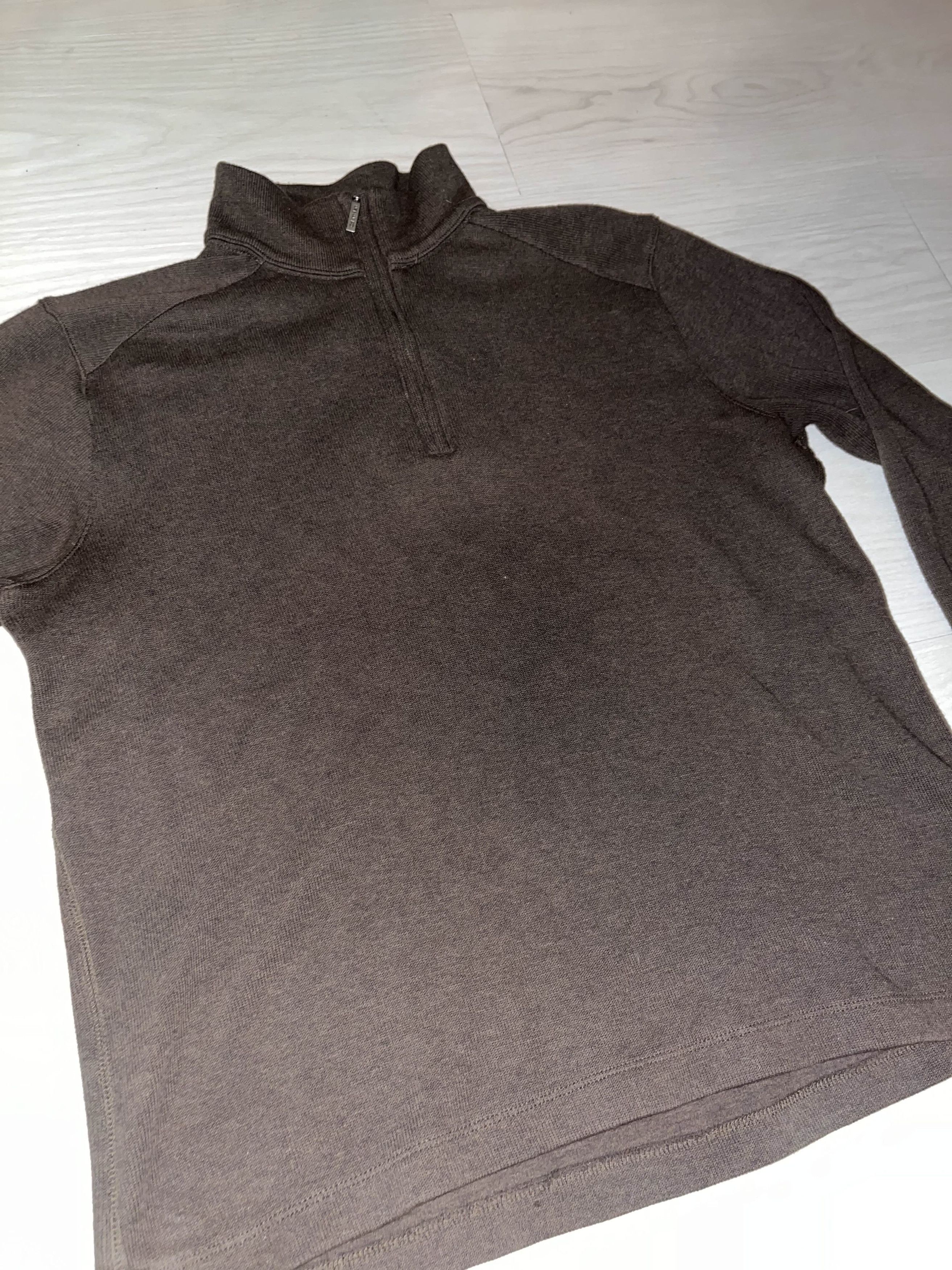Calvin Klein Calvin Klein Brown Quarter Zip Size US L / EU 52-54 / 3 - 3 Thumbnail