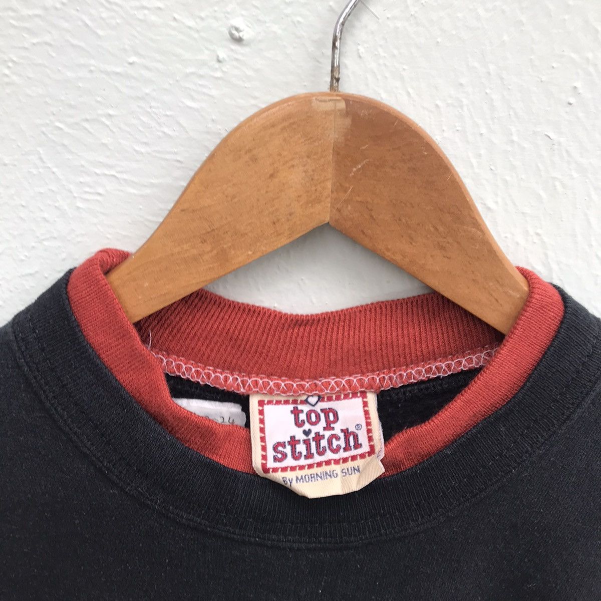 Other Morning sun embroidered double crewneck sweater Size US L / EU 52-54 / 3 - 6 Thumbnail