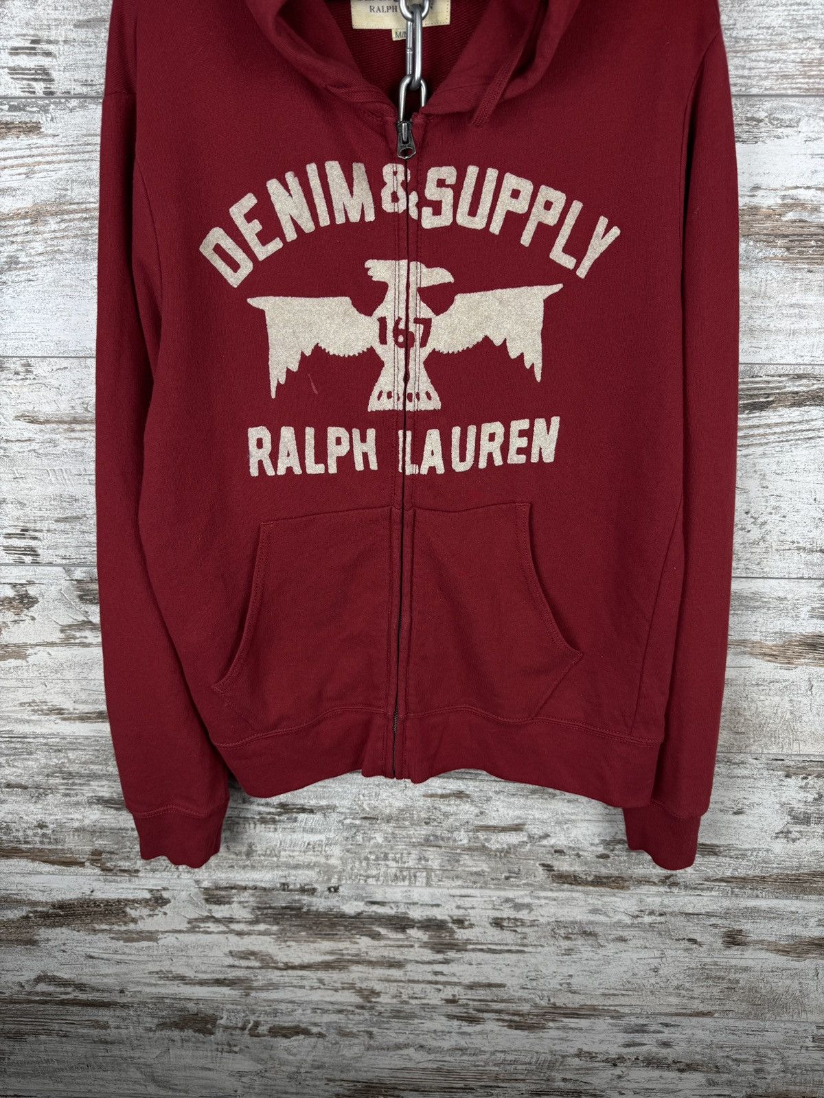 Denim & Supply Ralph Lauren Mens Vintage Denim & Supply Polo Ralph Lauren zip hoodie Size US M / EU 48-50 / 2 - 3 Thumbnail