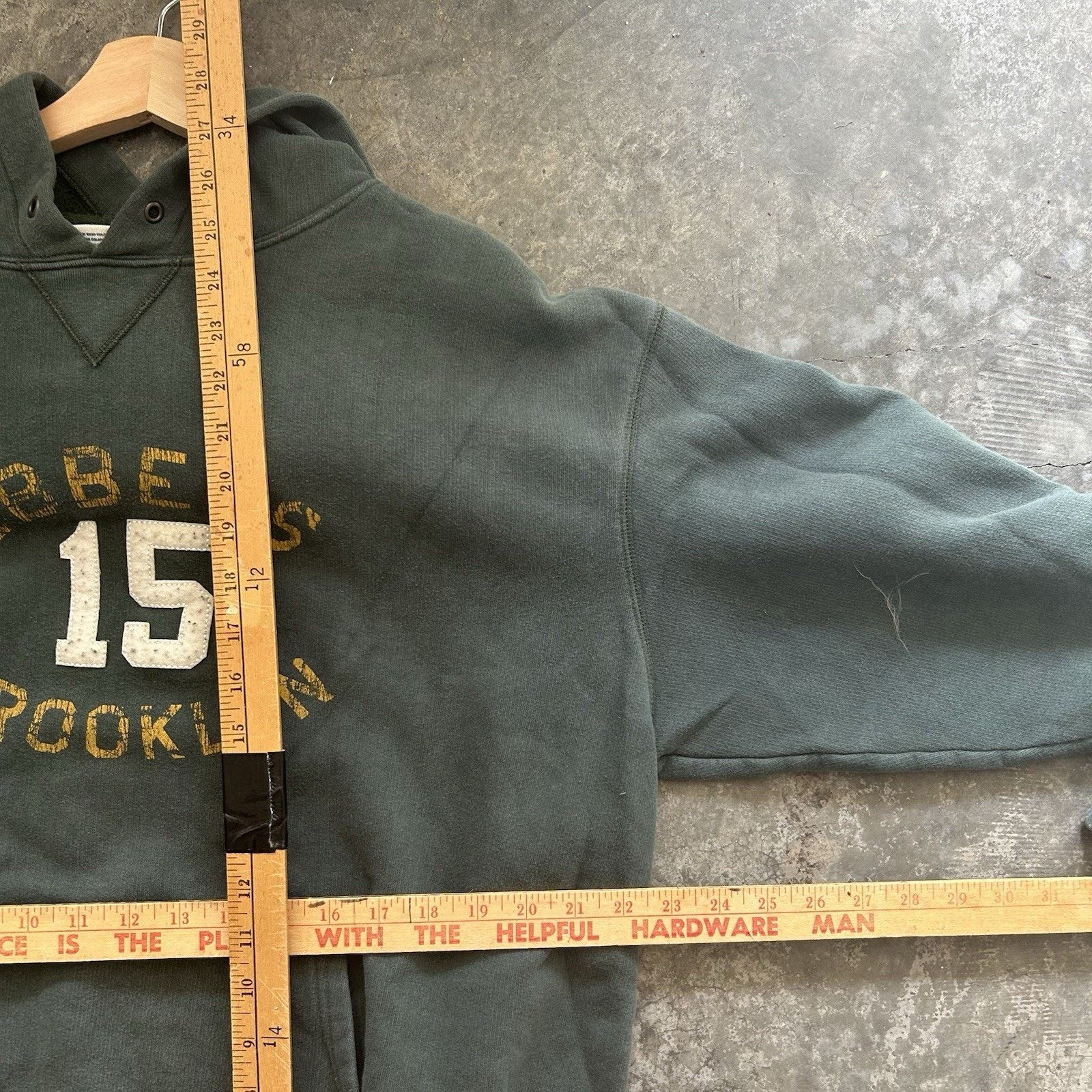 Vintage Vintage 90’s Green Old Navy Hoodie Mens XL Pullover Sweatshi Size US XL / EU 56 / 4 - 6 Thumbnail