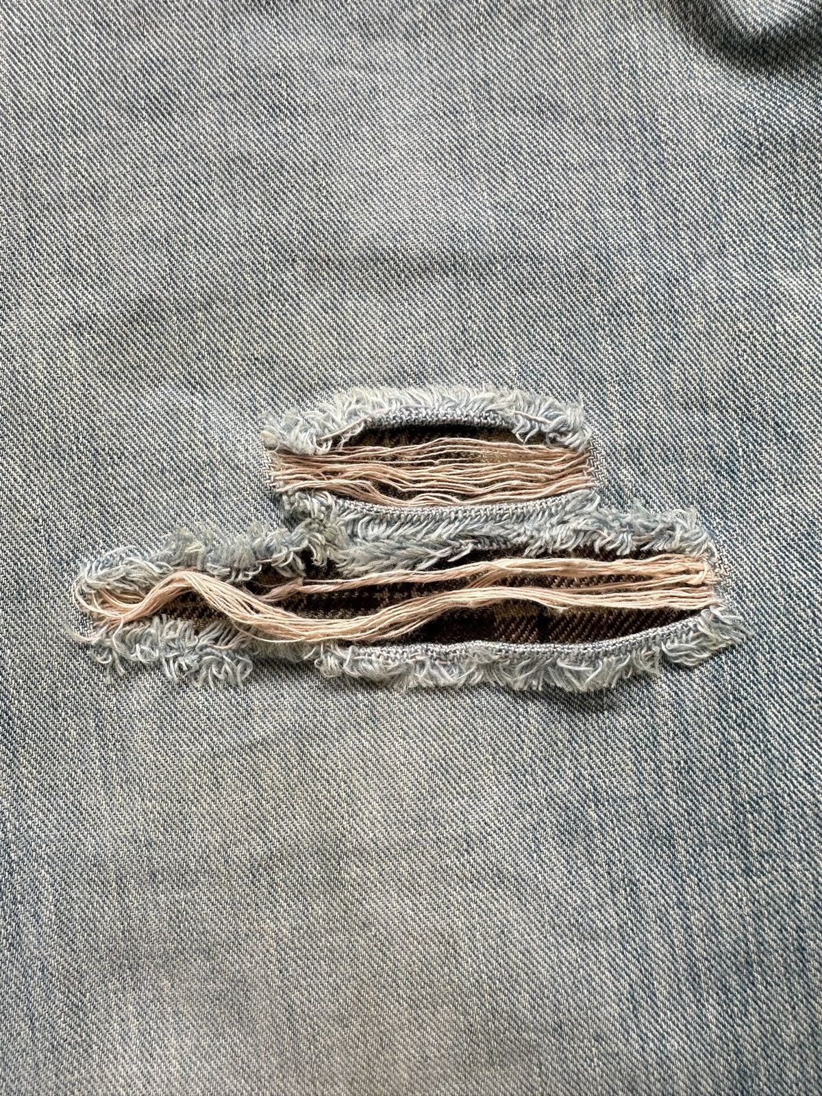 Japanese Brand 00's Rinn Fooun Purple by Takeshi Wakabashi rework jeans Size US 35 - 8 Thumbnail