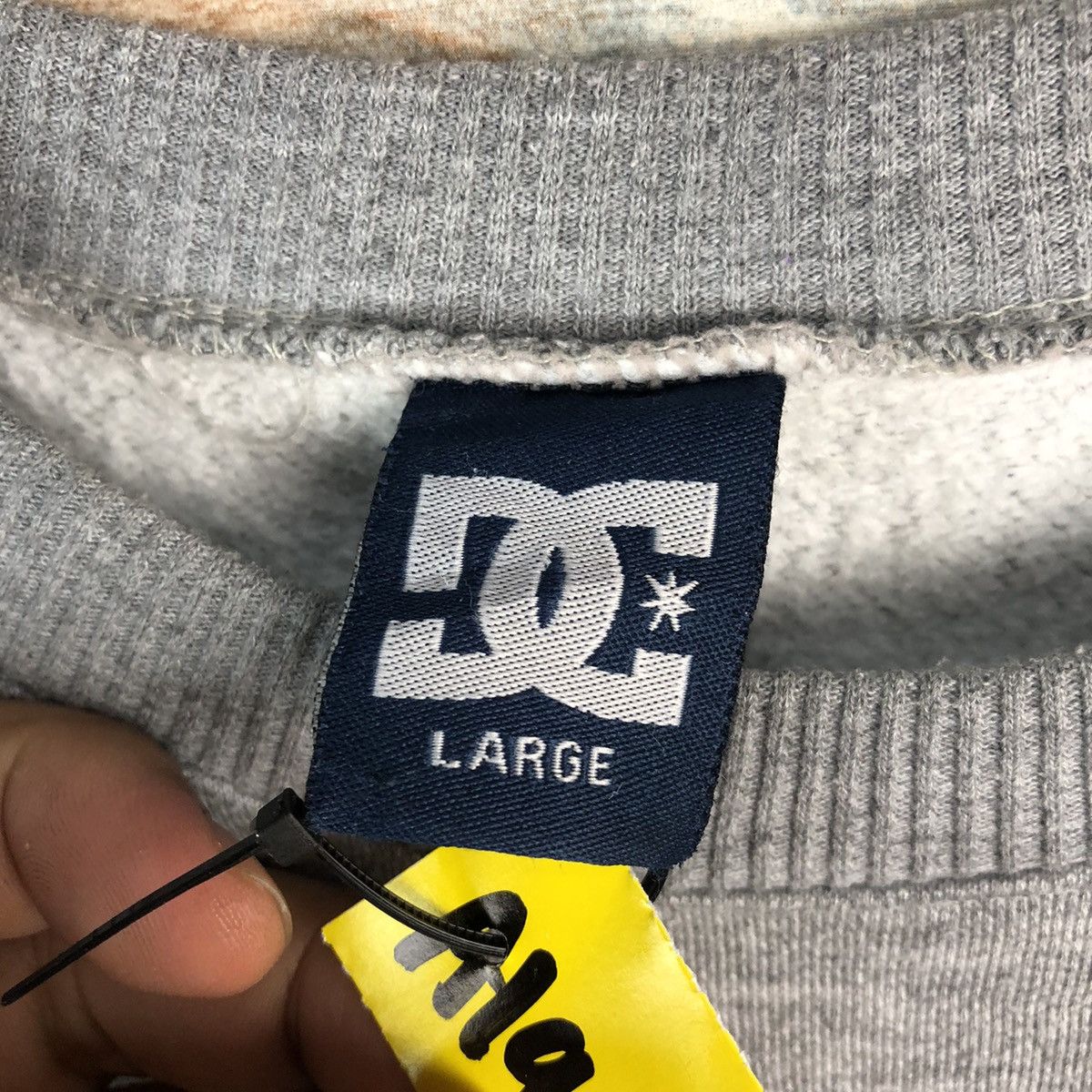 DC × Vintage DC Grey vintage Sweatshirt #A1942 Size US S / EU 44-46 / 1 - 9 Thumbnail