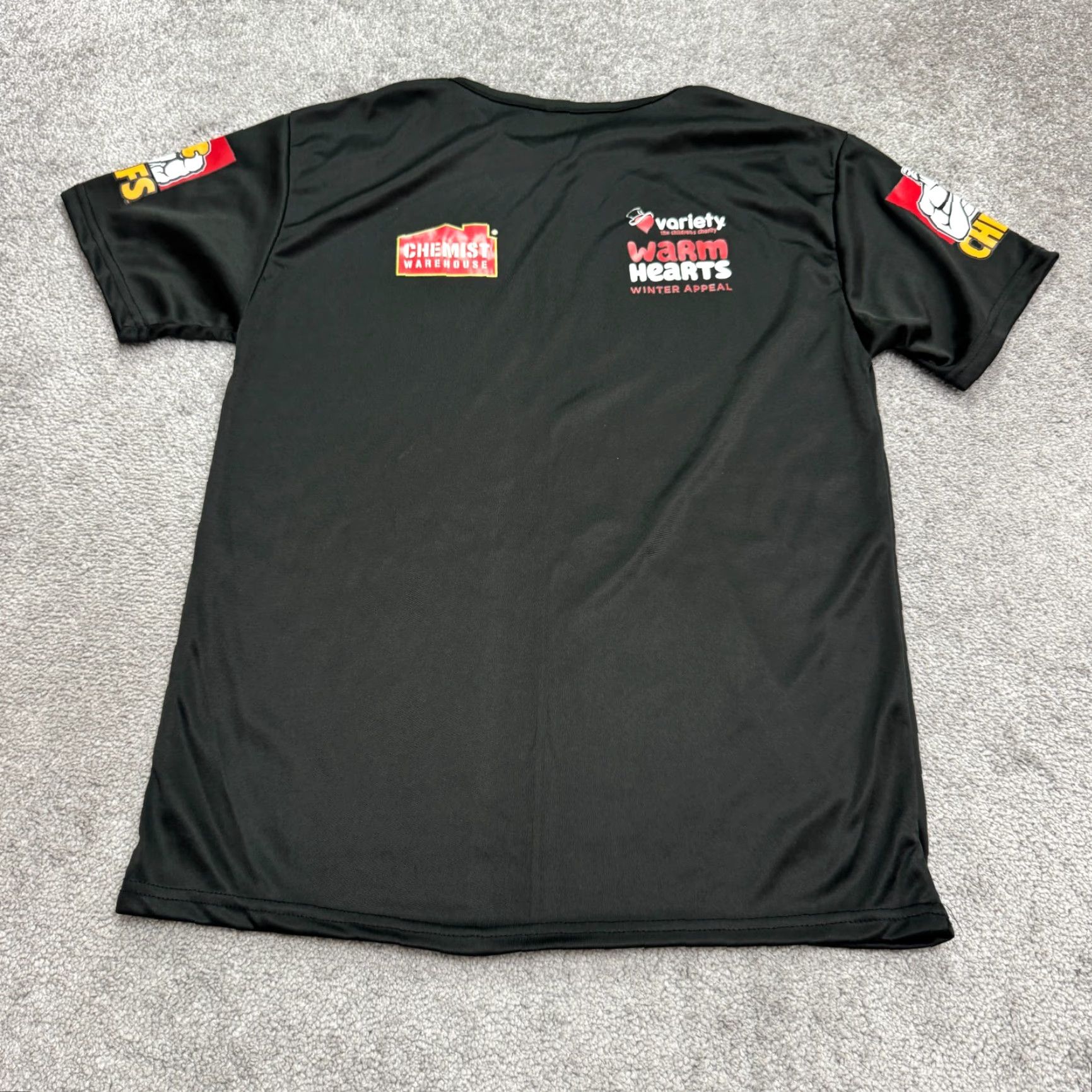 Hamilton Hamilton's Chiefs Ngatahi Rugby Graphic T-Shirt Mens Large Black Crew Neck Tee Size US L / EU 52-54 / 3 - 2 Thumbnail
