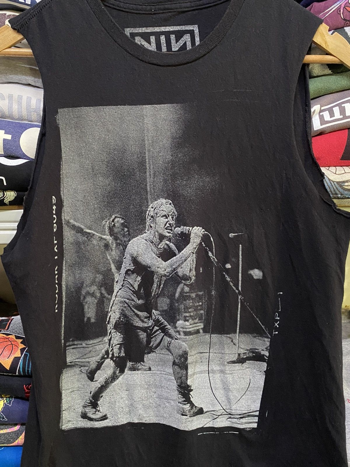 Band Tees Vintage Nine inch nails self destruct 1994 sleeveless Size US S / EU 44-46 / 1 - 2 Thumbnail