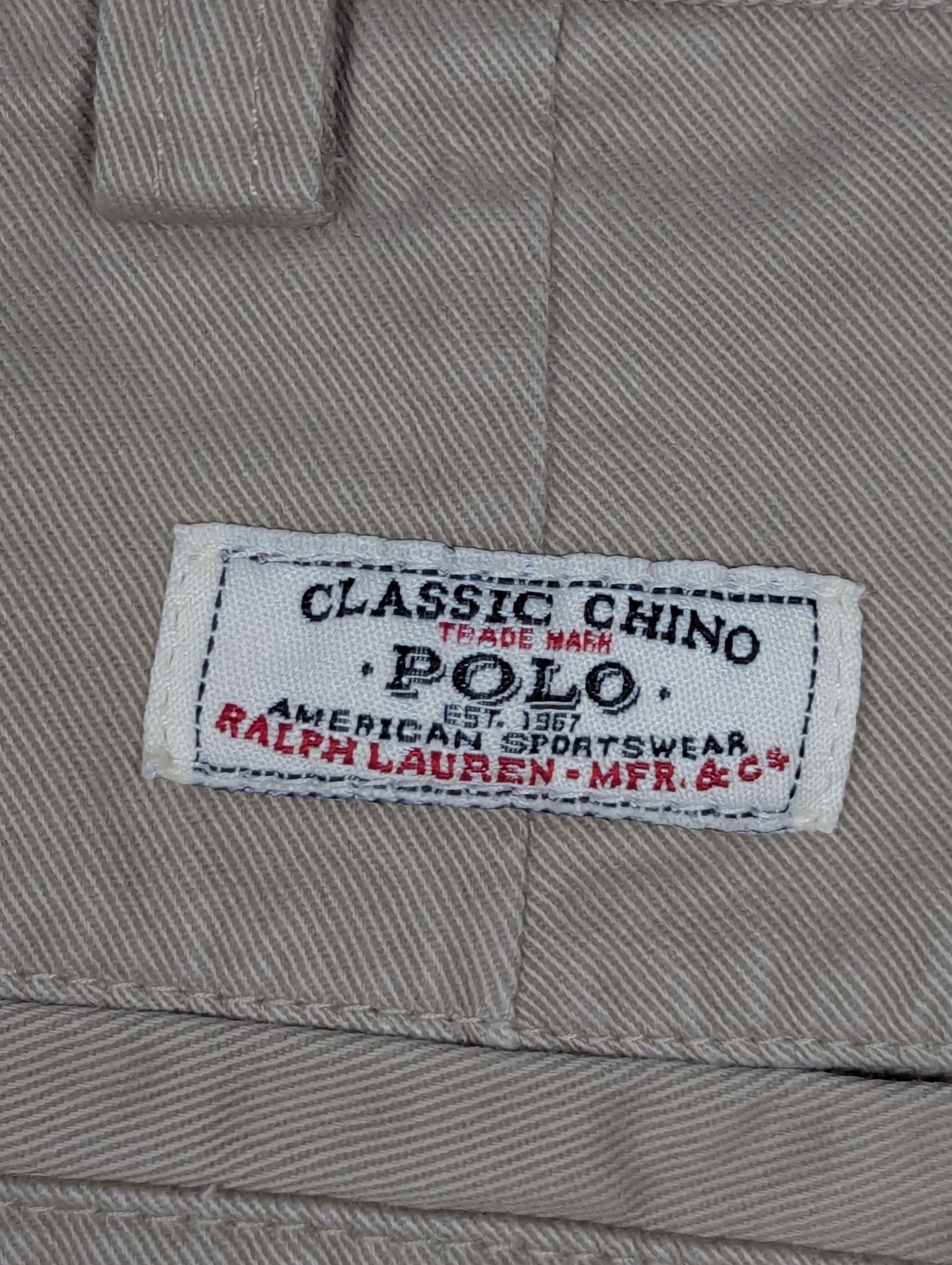 Polo Ralph Lauren POLO RALPH LAUREN VTG Men’s Chatfield Tapered Chino Pants Size US 34 / EU 50 - 19 Thumbnail