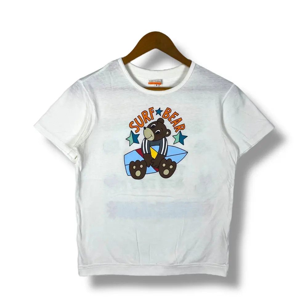 Jean Charles De Castelbajac CASTELBAJAC KIDS SPORT Surf Bear Graphic Tee Shirt Size US M / EU 48-50 / 2 - 1 Thumbnail