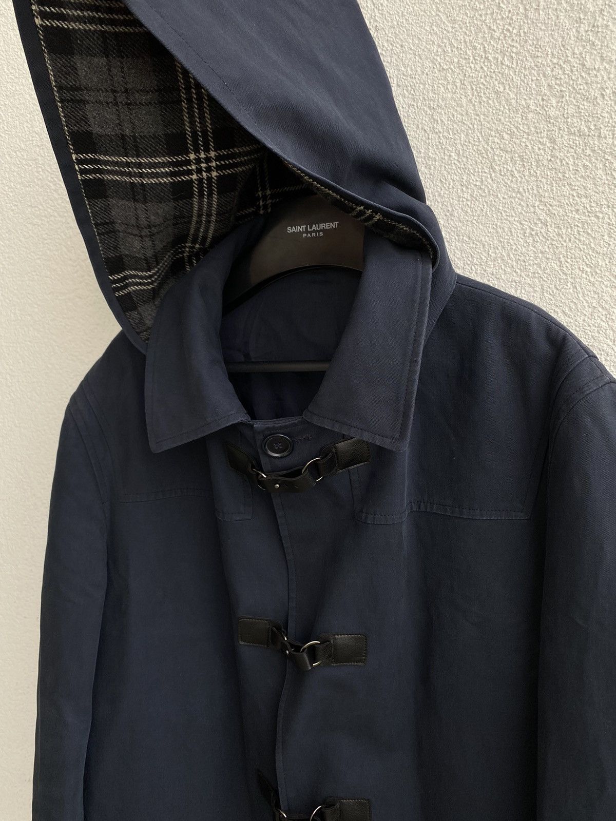 Yves Saint Laurent Autumn YSL Jacket Coat Long Bomber Vintage Windbreaker Size US L / EU 52-54 / 3 - 19 Thumbnail