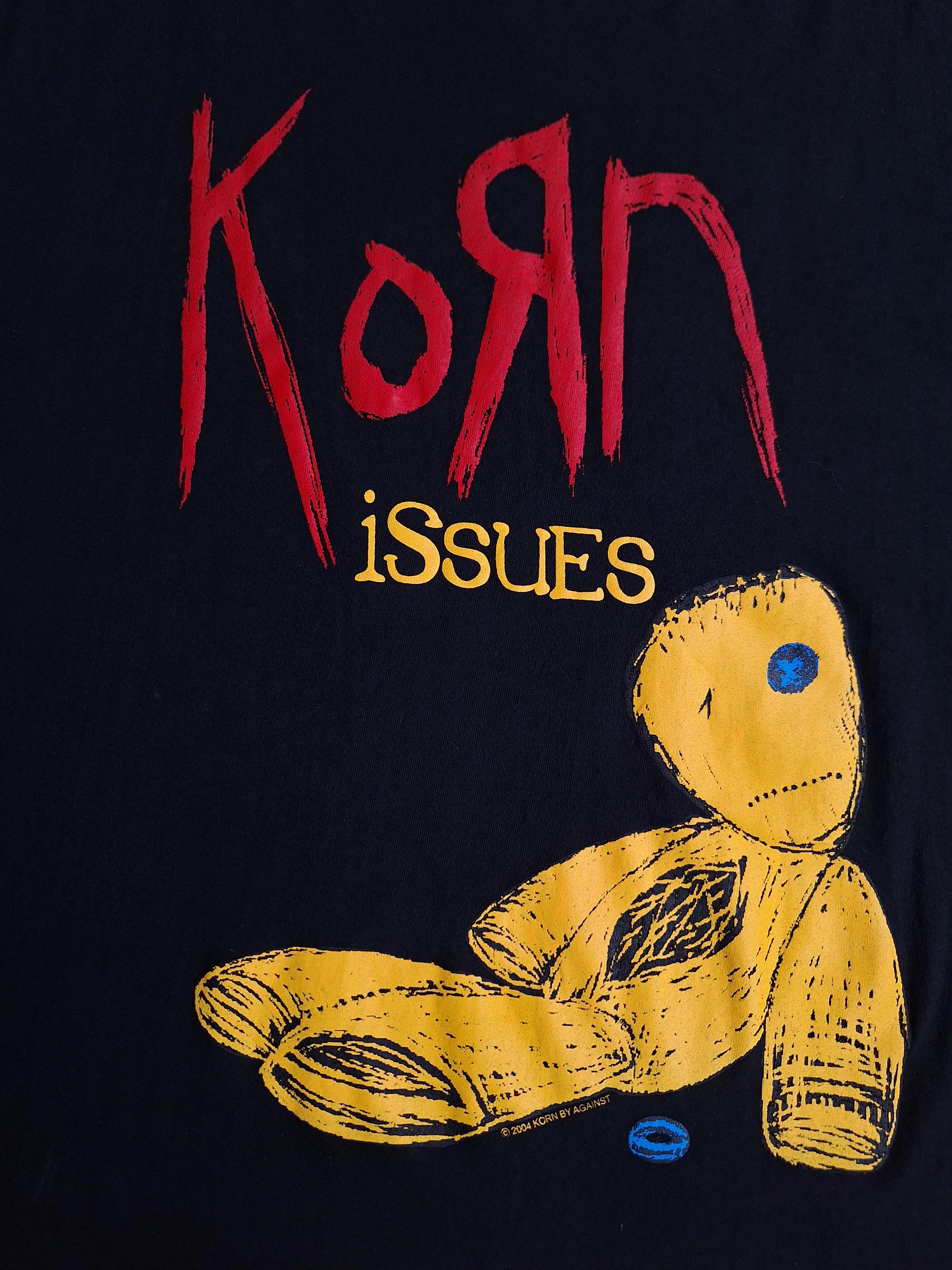 Band Tees Vintage Korn issues studio album 2004 not deftones oasis tee Size US XL / EU 56 / 4 - 3 Thumbnail