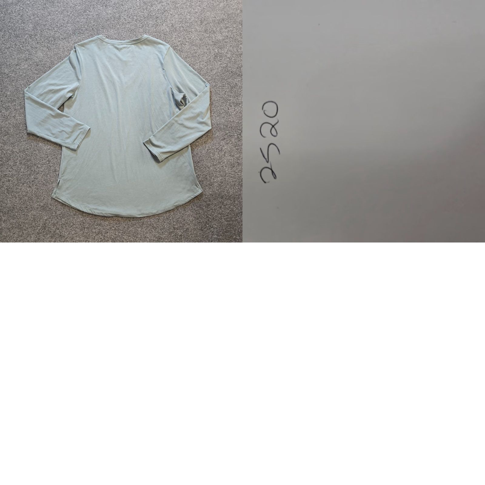 Athleta Athleta Top Womens L Green Essential V Neck Long Sleeve Stretch Casual Shirt Size L / US 10 / IT 46 - 8 Thumbnail