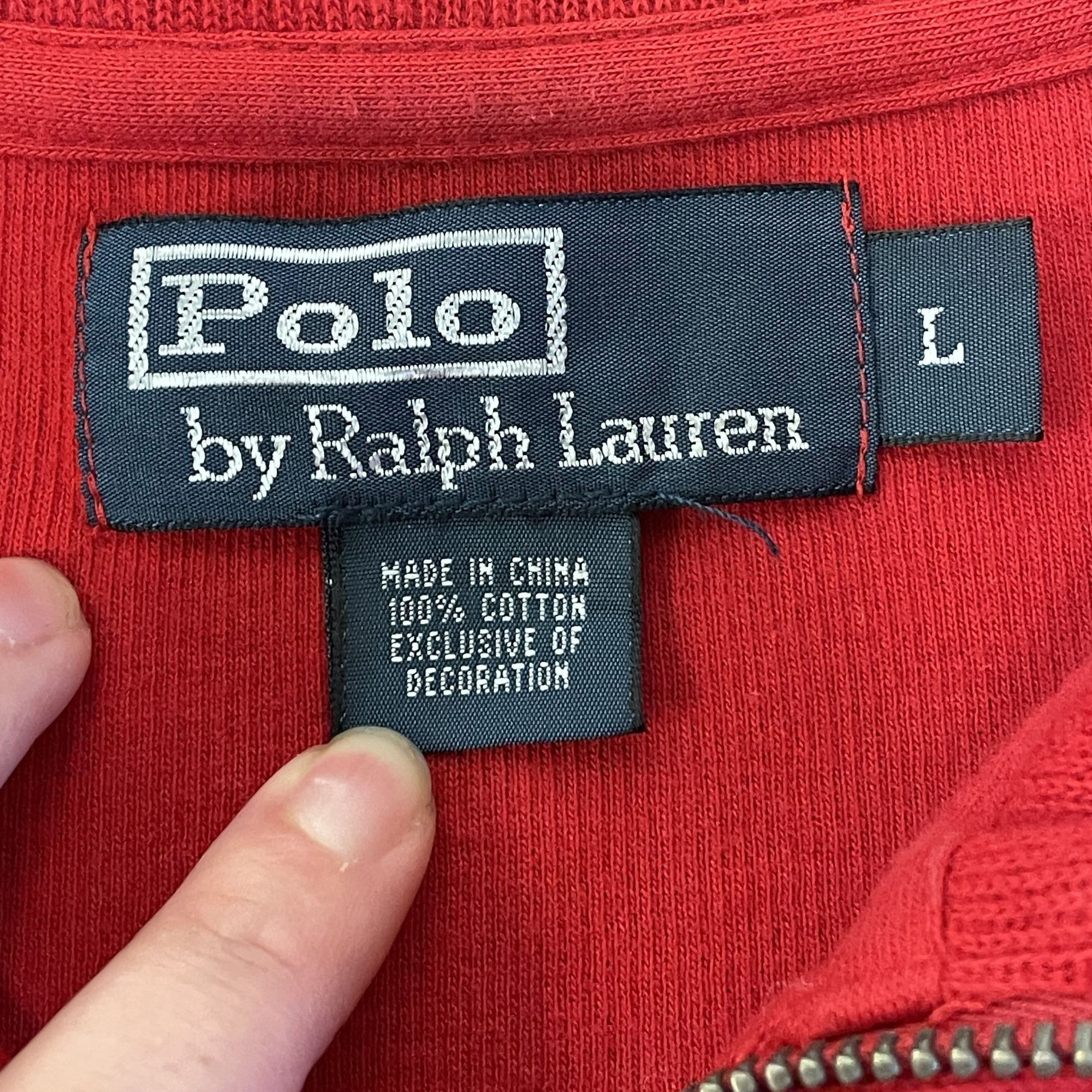 Ralph Lauren Vtg Y2K 00s Ralph Lauren KNIT POLO Logo Pony Henley Pullover Size US L / EU 52-54 / 3 - 3 Thumbnail