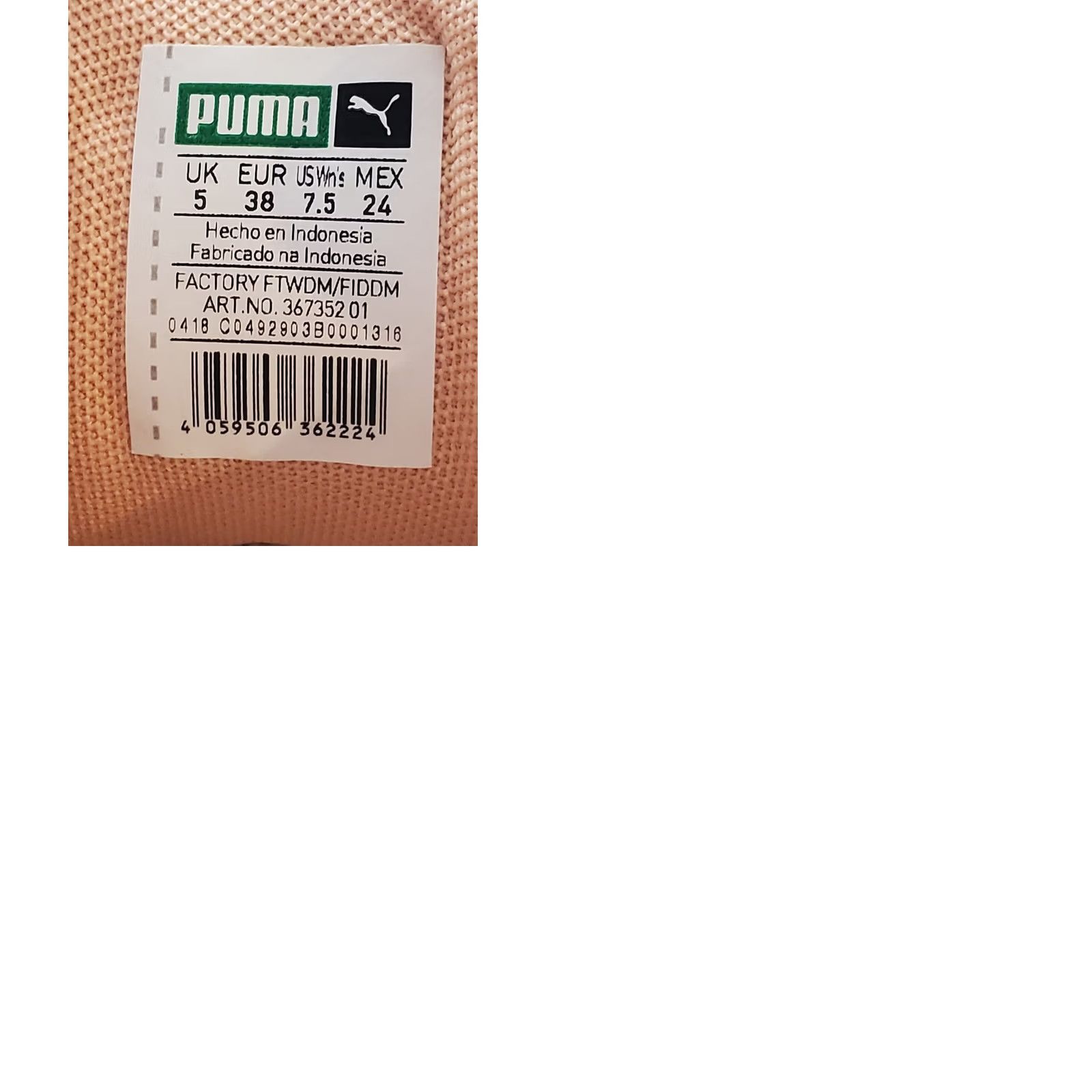 Puma PUMA Suede Classic X-Chain Sneakers Dusty Coral Rose Gold Women's US 7.5 Sneakers L o w T o p Chain Lace Eyelets Comfort Size US 8 / IT 38 - 9 Thumbnail