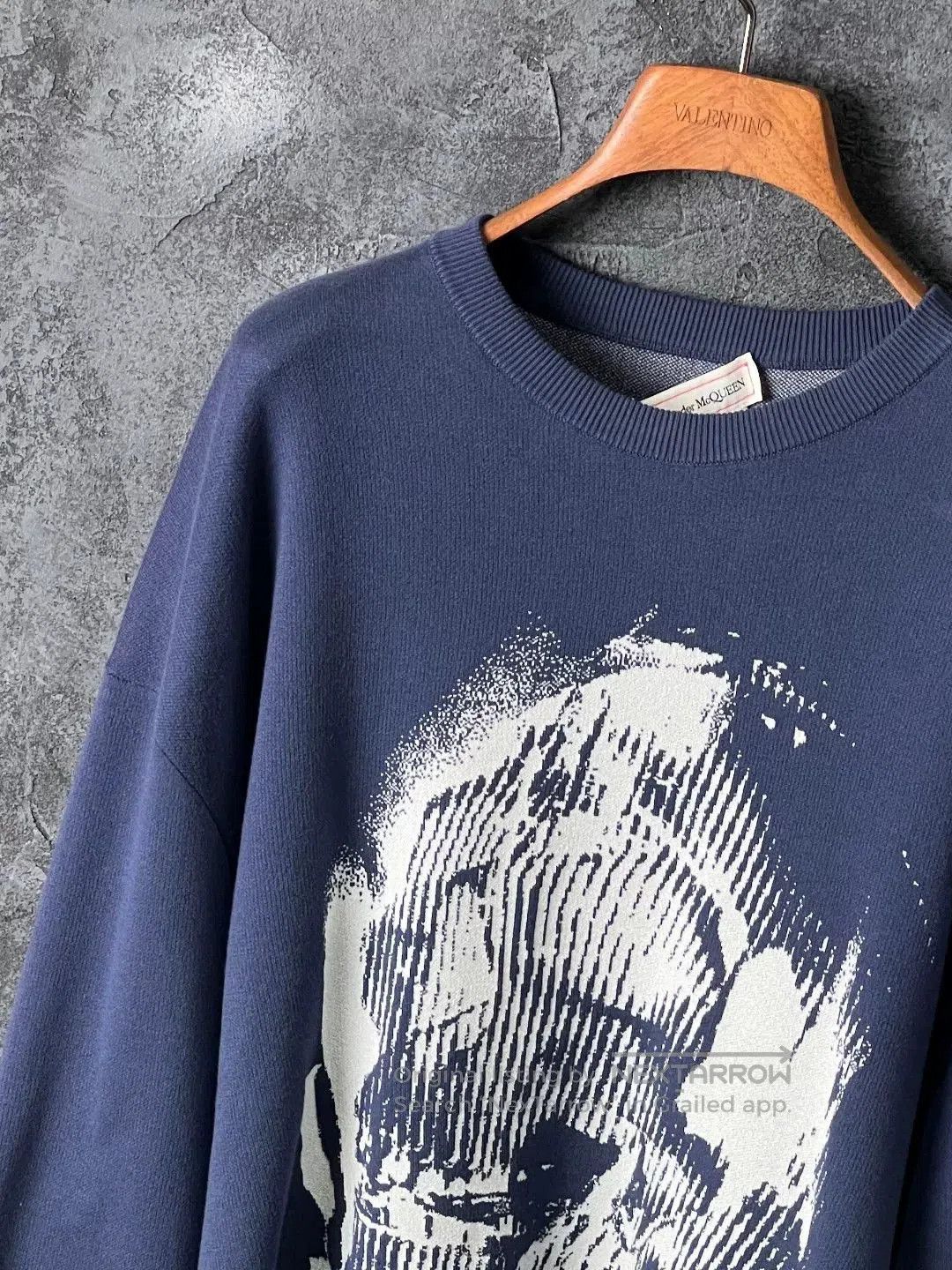 Alexander McQueen alexander mcqueen navy crew neck sweater. Size US M / EU 48-50 / 2 - 4 Thumbnail