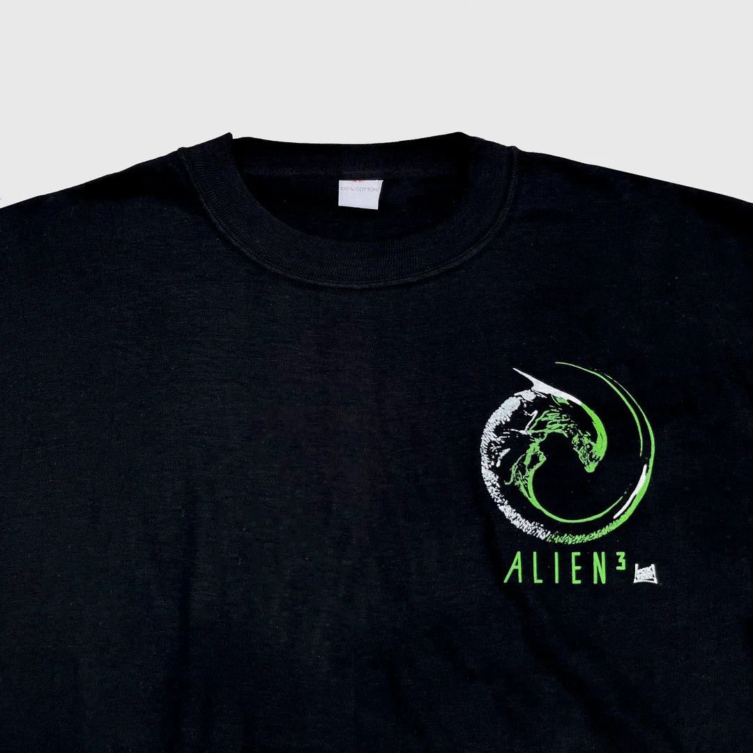 Vintage Alien 3 1992 90s Vintage Movie Promo Logo Graphic T-Shirt Size US XL / EU 56 / 4 - 2 Thumbnail