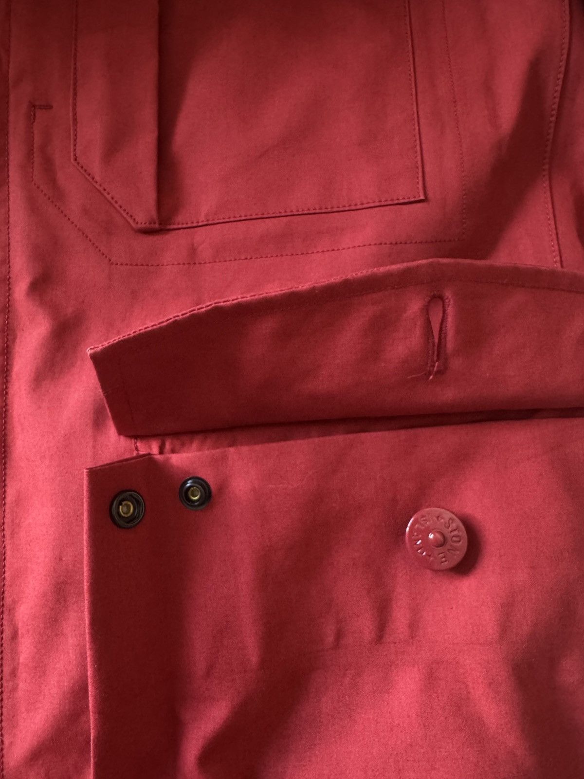 Stone Island 🔥 Stone Island Ghost Piece Red 3L Performance Cotton Jacket Size US L / EU 52-54 / 3 - 4 Thumbnail