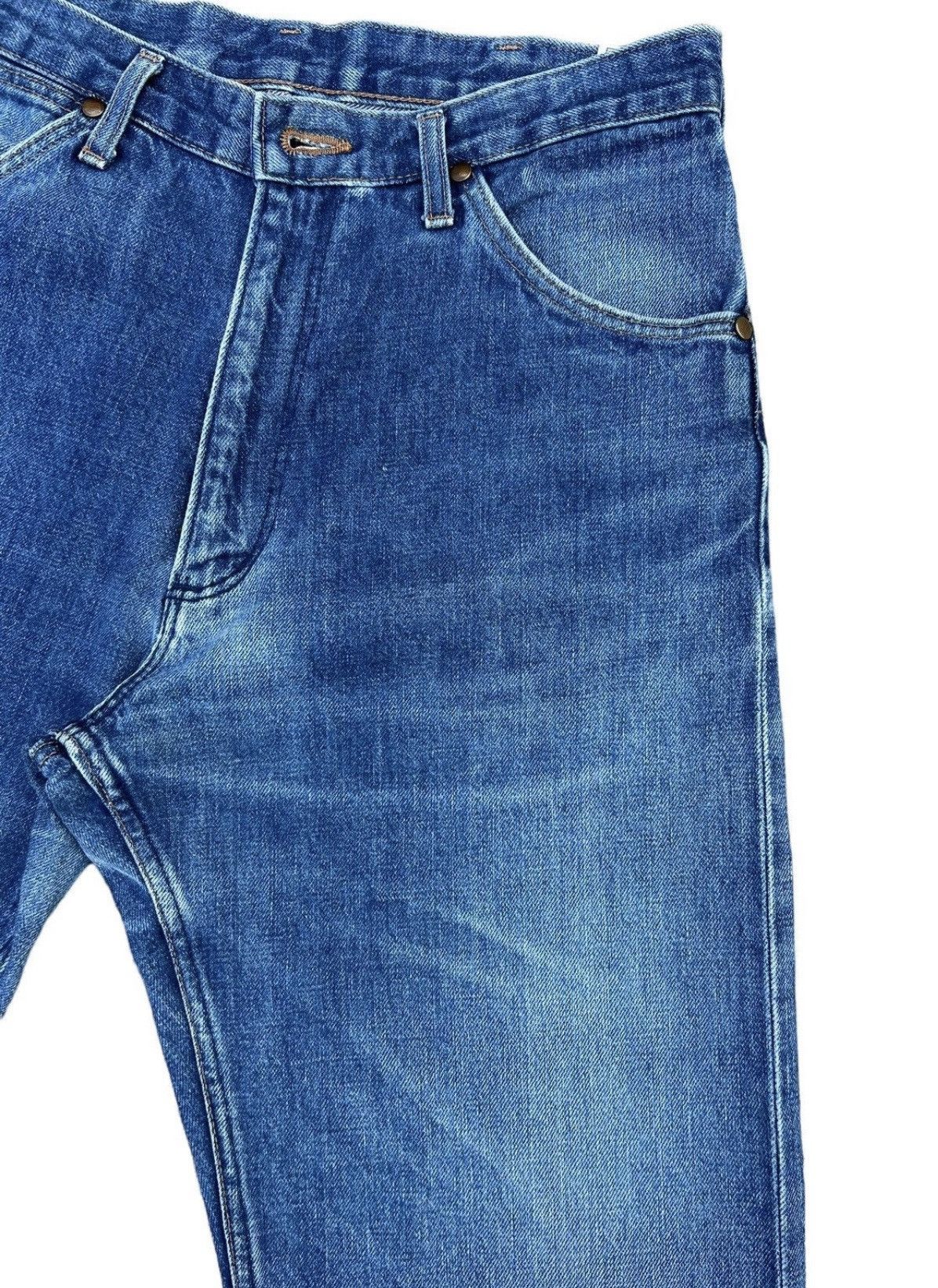 Vintage Vintage Wrangler Blue Bell Blue Denim Selvedge Jeans Size US 31 - 11 Thumbnail