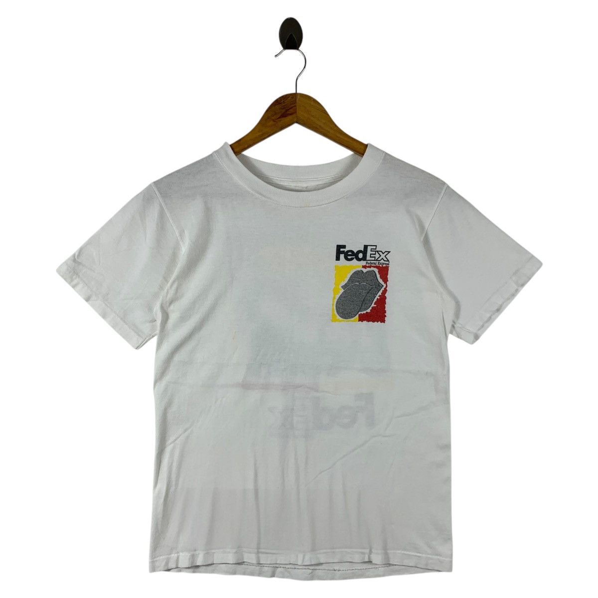 Other Vintage ROLLING STONES fedex express spellout tee Size US XS / EU 42 / 0 - 2 Thumbnail
