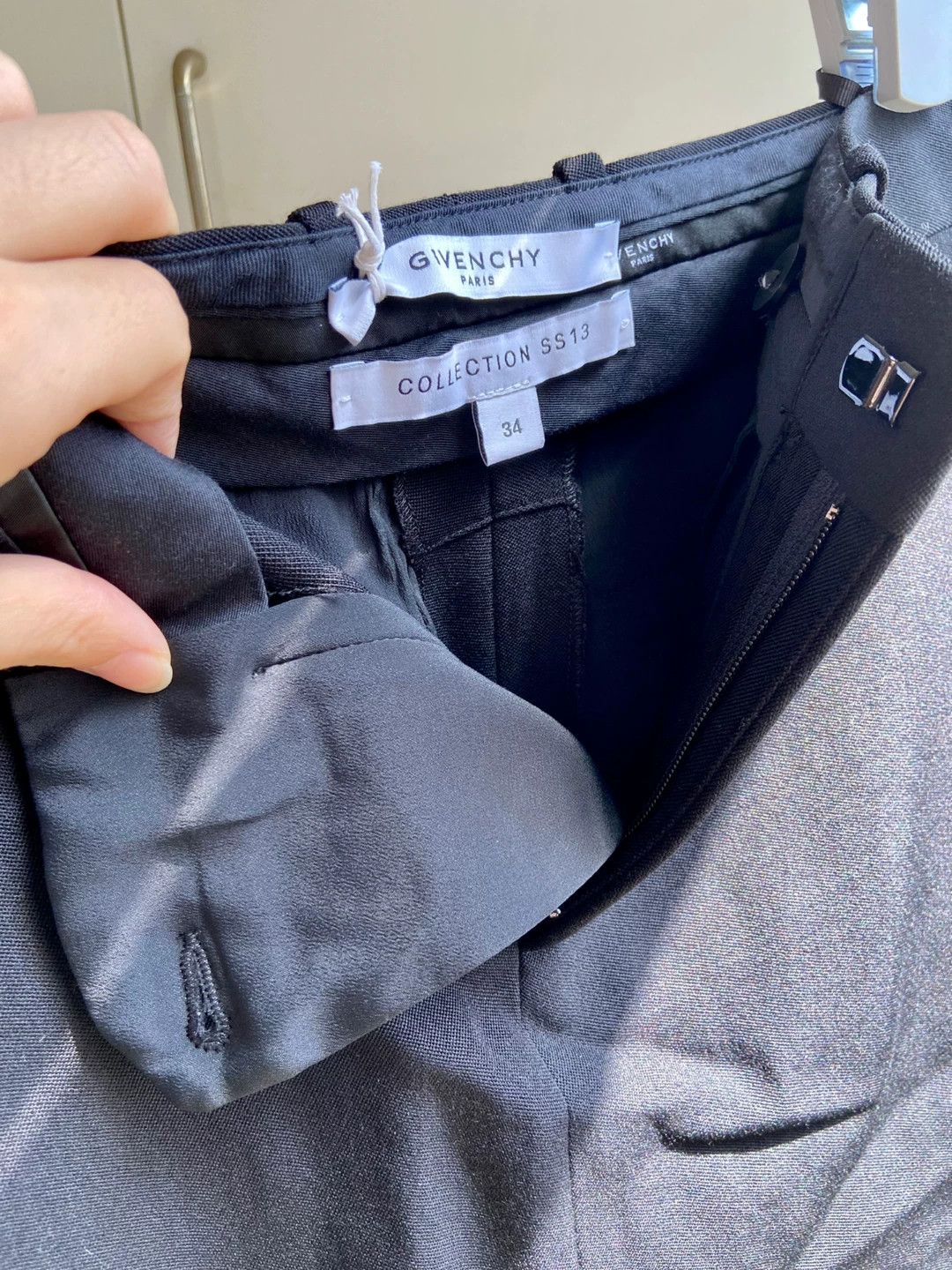 Givenchy Givenchy Runway Pants 34 New With Tags Size 24" / US 00 / IT 34 - 7 Thumbnail