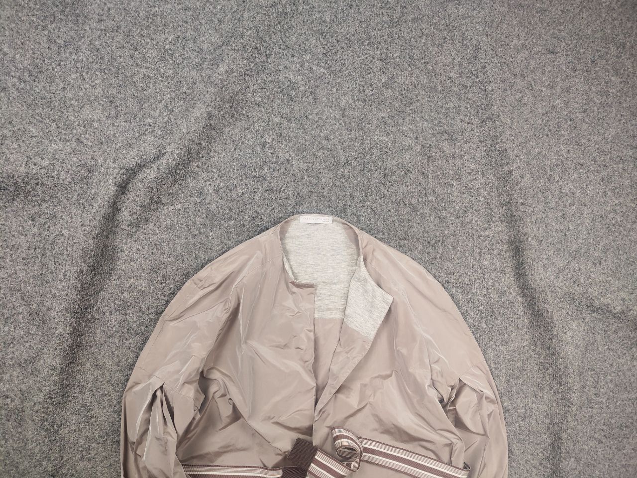 Fabiana Filippi Fabiana Filippi Italy wrap-around coat wide sleeves Jacket Size L / US 10 / IT 46 - 1 Thumbnail