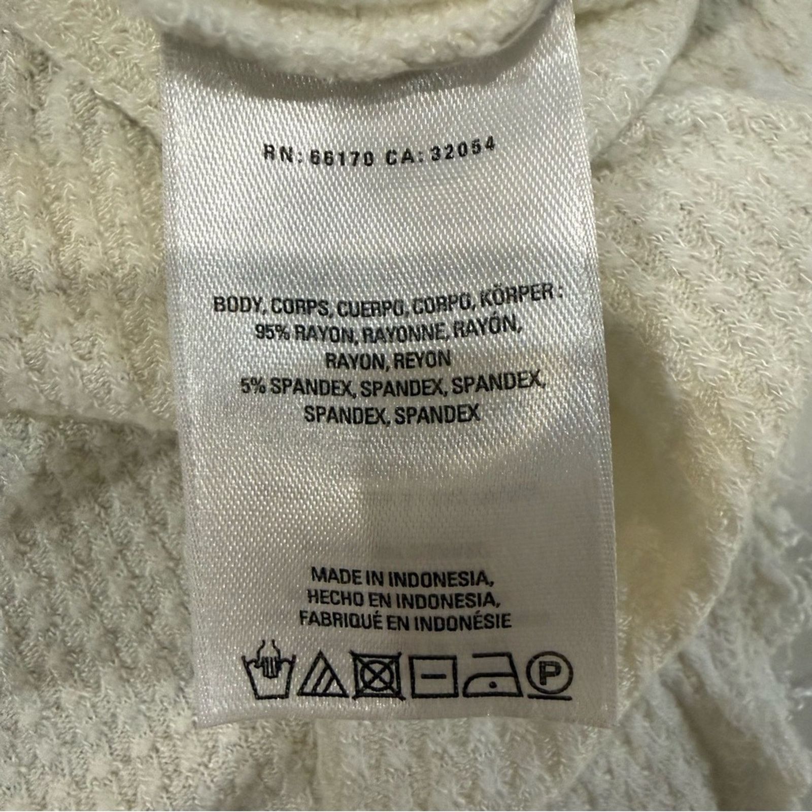 Anthropologie Saturday Sunday x Anthropologie Waffle Knit Womens Large Size L / US 10 / IT 46 - 6 Thumbnail
