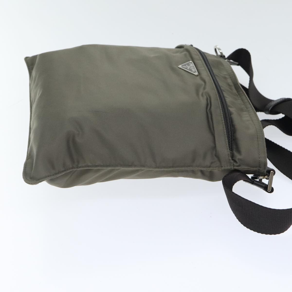 Prada PRADA Shoulder Bag Nylon Gray Silver Size ONE SIZE - 3 Thumbnail
