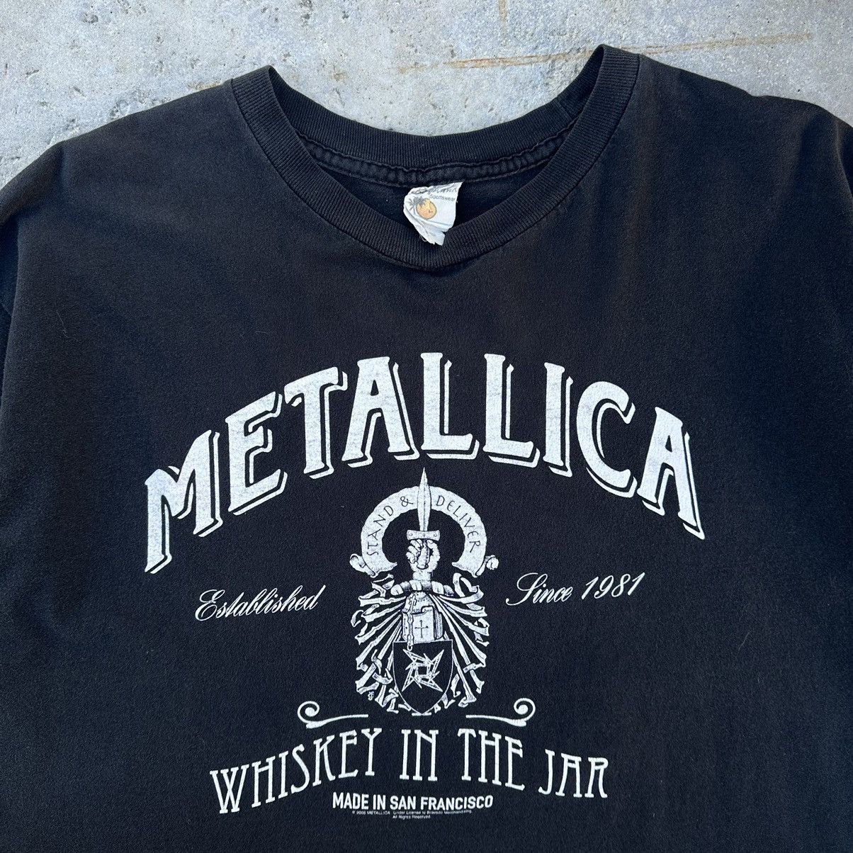 Other Vintage 2005 Metallica Whisky Parody Graphic Band Tour Tee Size US L / EU 52-54 / 3 - 1 Thumbnail