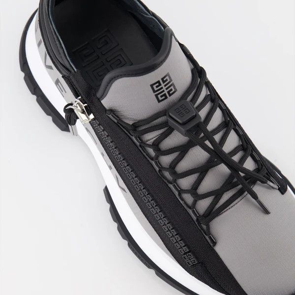 o1w1db10325 Spectre Zip Runners in Black/Grey