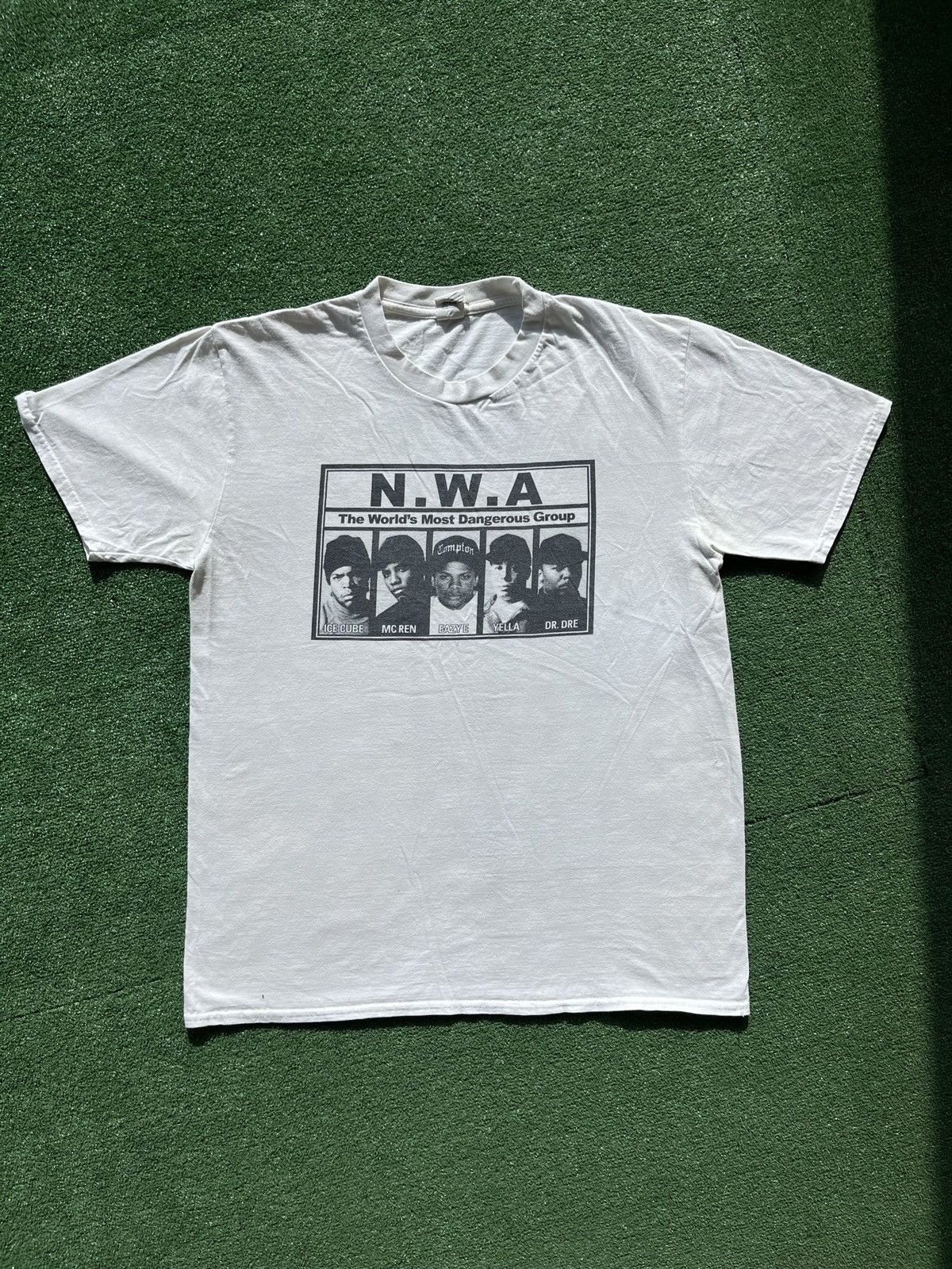 Band Tees Vintage Y2K N.W.A The World’s Most Dangerous Group Rap Tee Size US L / EU 52-54 / 3 - 1 Thumbnail