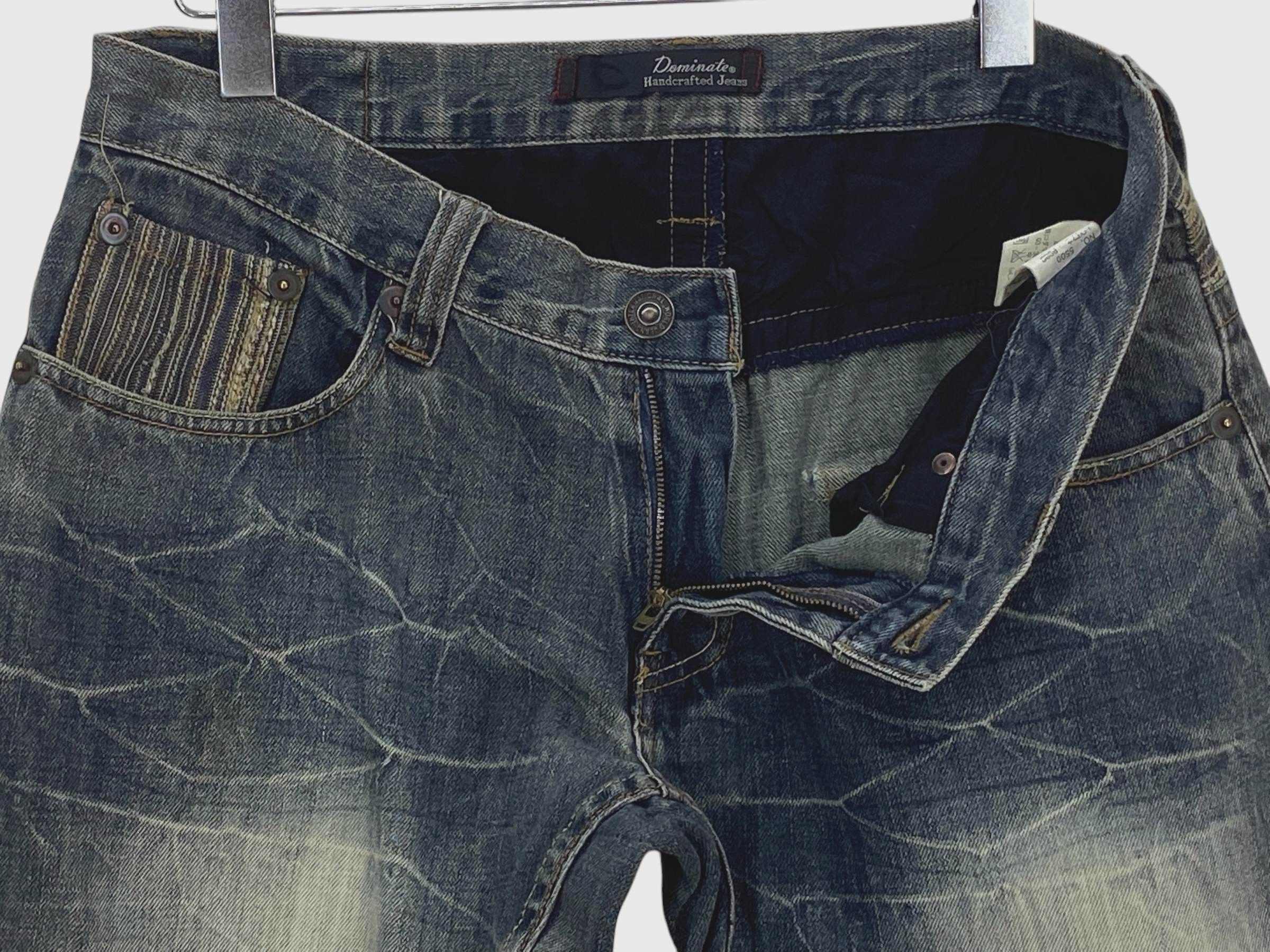 Japanese Brand Dominates Jeans Aztec Trimming Jeans Japanese Jeans Size US 32 / EU 48 - 4 Thumbnail