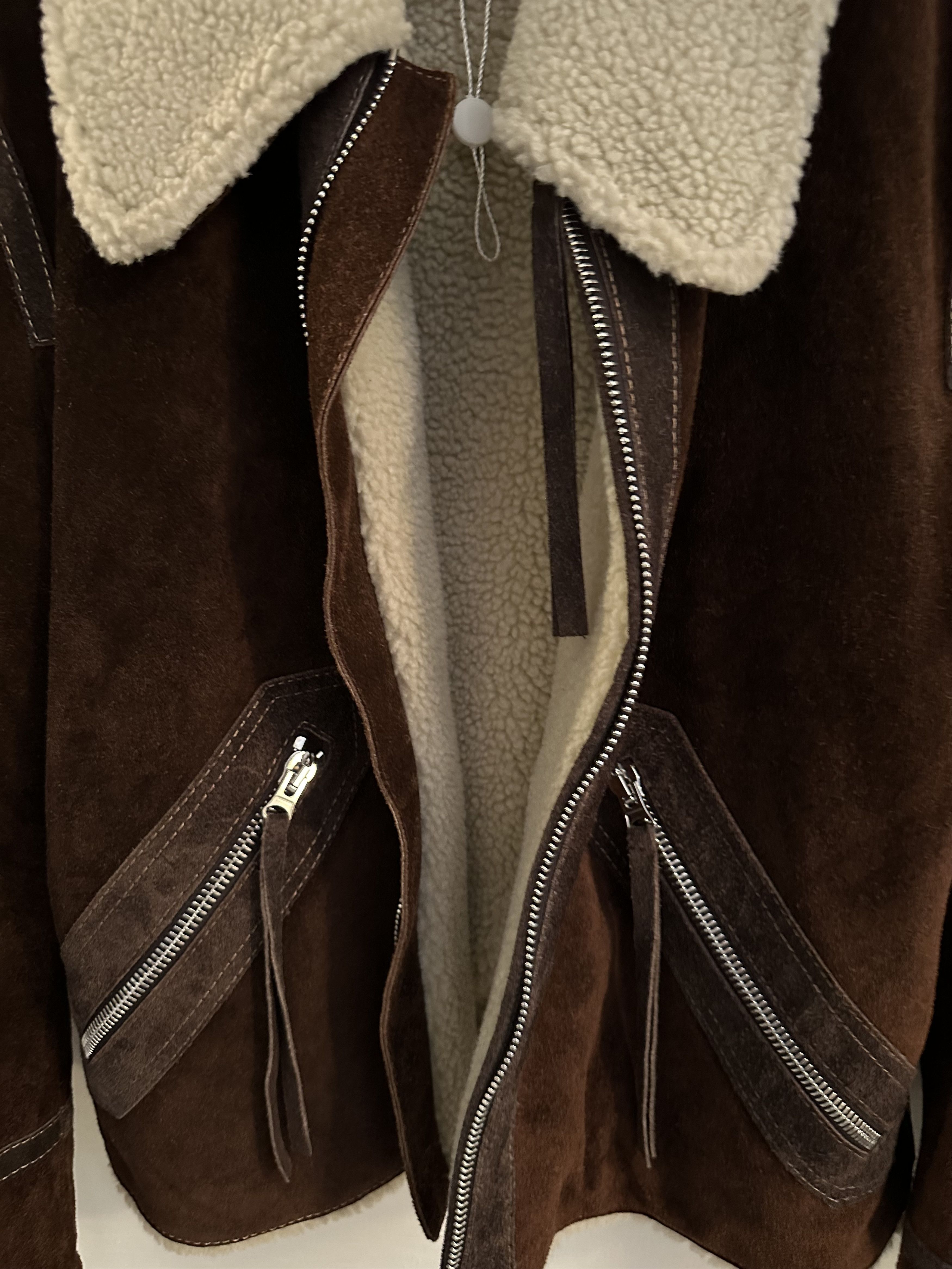 MM6 MM6 Leather Jacket, brown, IT 42 Size M / US 6-8 / IT 42-44 - 2 Thumbnail