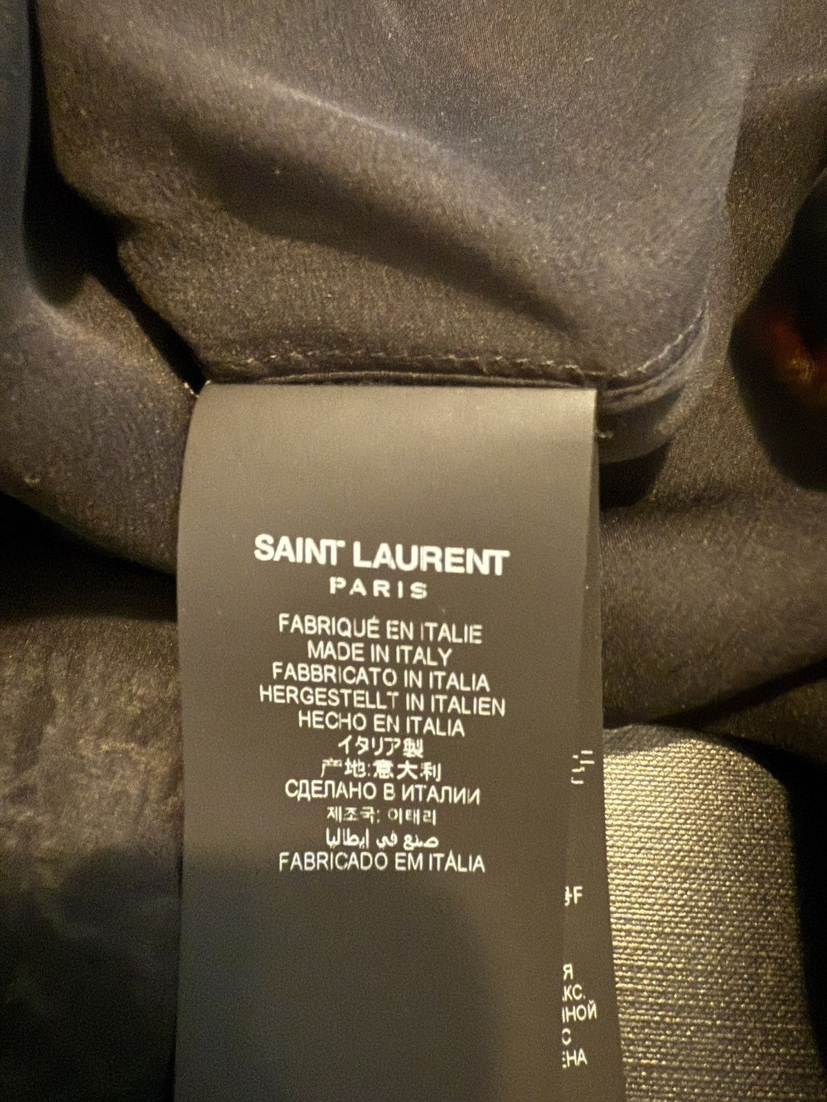 Saint Laurent Paris SS24 Saint Laurent Crossover Tank in Silk Muslin Size US XS / EU 42 / 0 - 12 Thumbnail