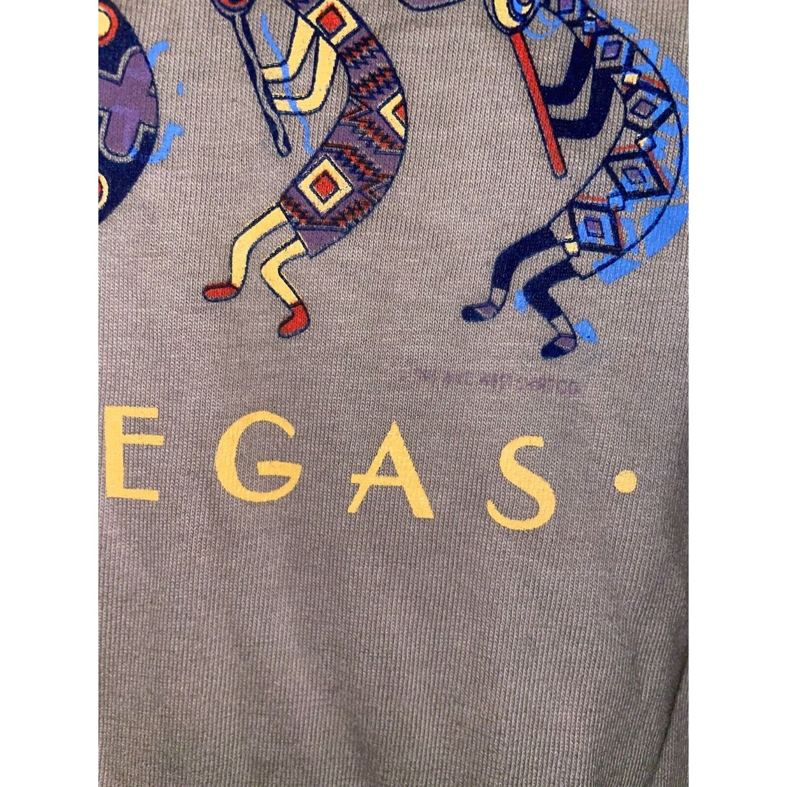 Jerzees × Vintage Vintage Las Vegas Shirt Jerzees LV Kokopelli Aboriginal Tee Size US L / EU 52-54 / 3 - 5 Thumbnail