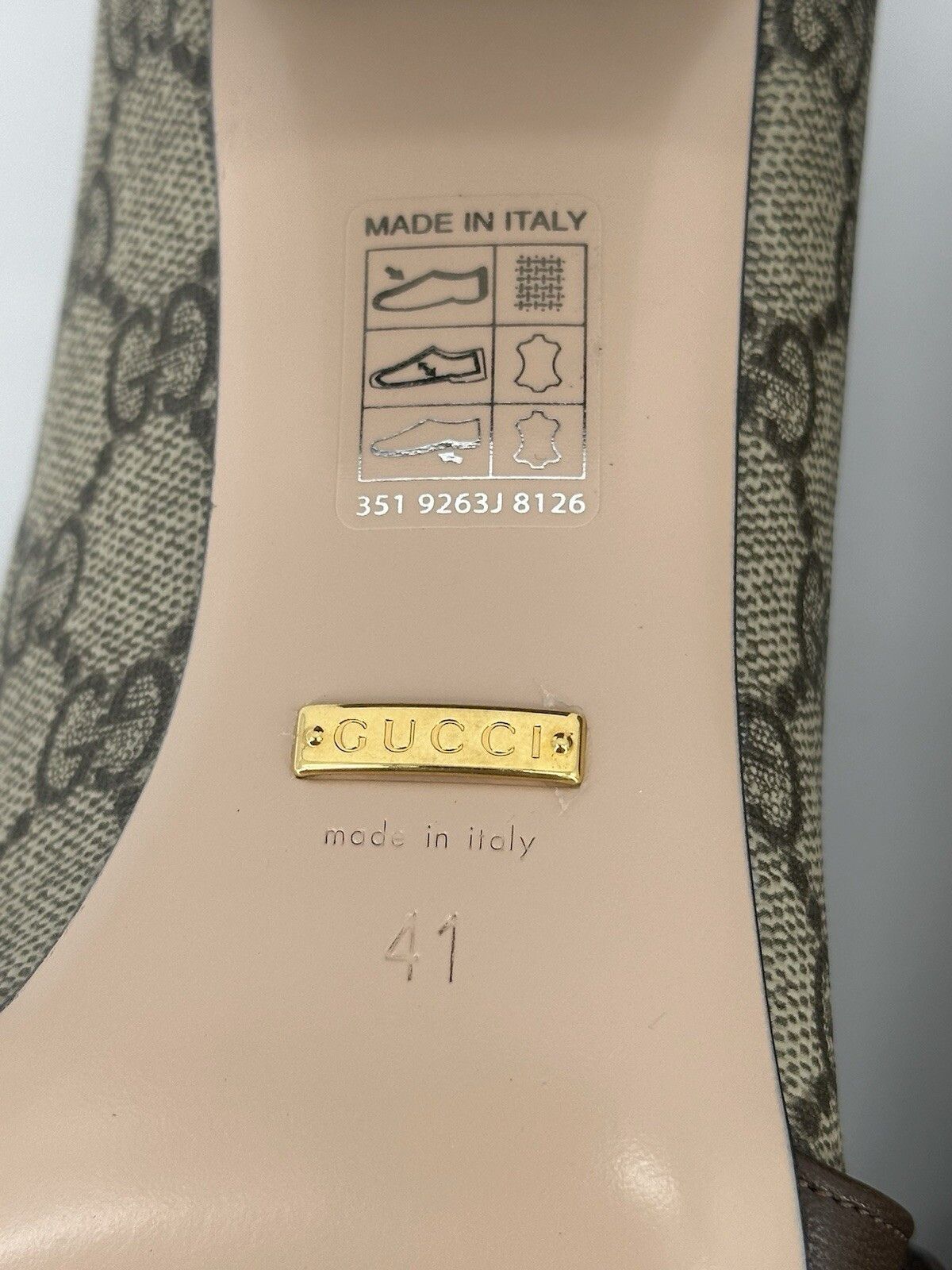 Gucci New Gucci Blonde Size-IT-41/US-11 Size US 11 / IT 41 - 12 Thumbnail