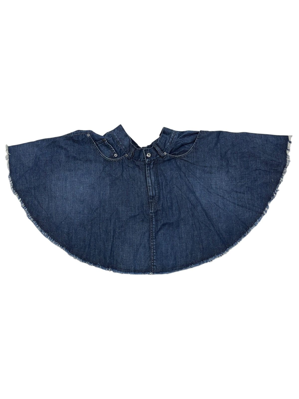 Diesel × Vintage Vintage y2k Diesel Pleated Denim Skirt Size 27" / US 4 / IT 40 - 3 Thumbnail