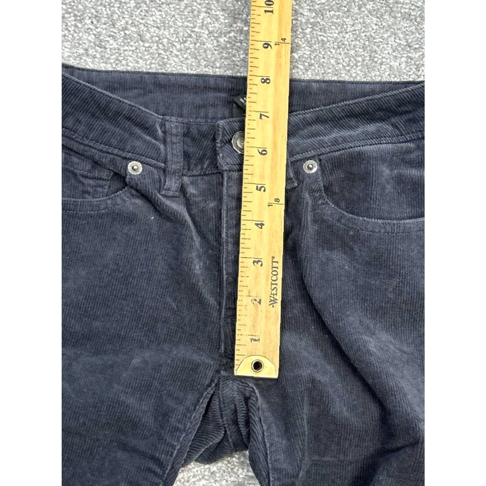 Patagonia Patagonia Pants Womens 24 Corduroy Blue Logo Skinny Low Rise Size 42" / US 20 - 4 Thumbnail