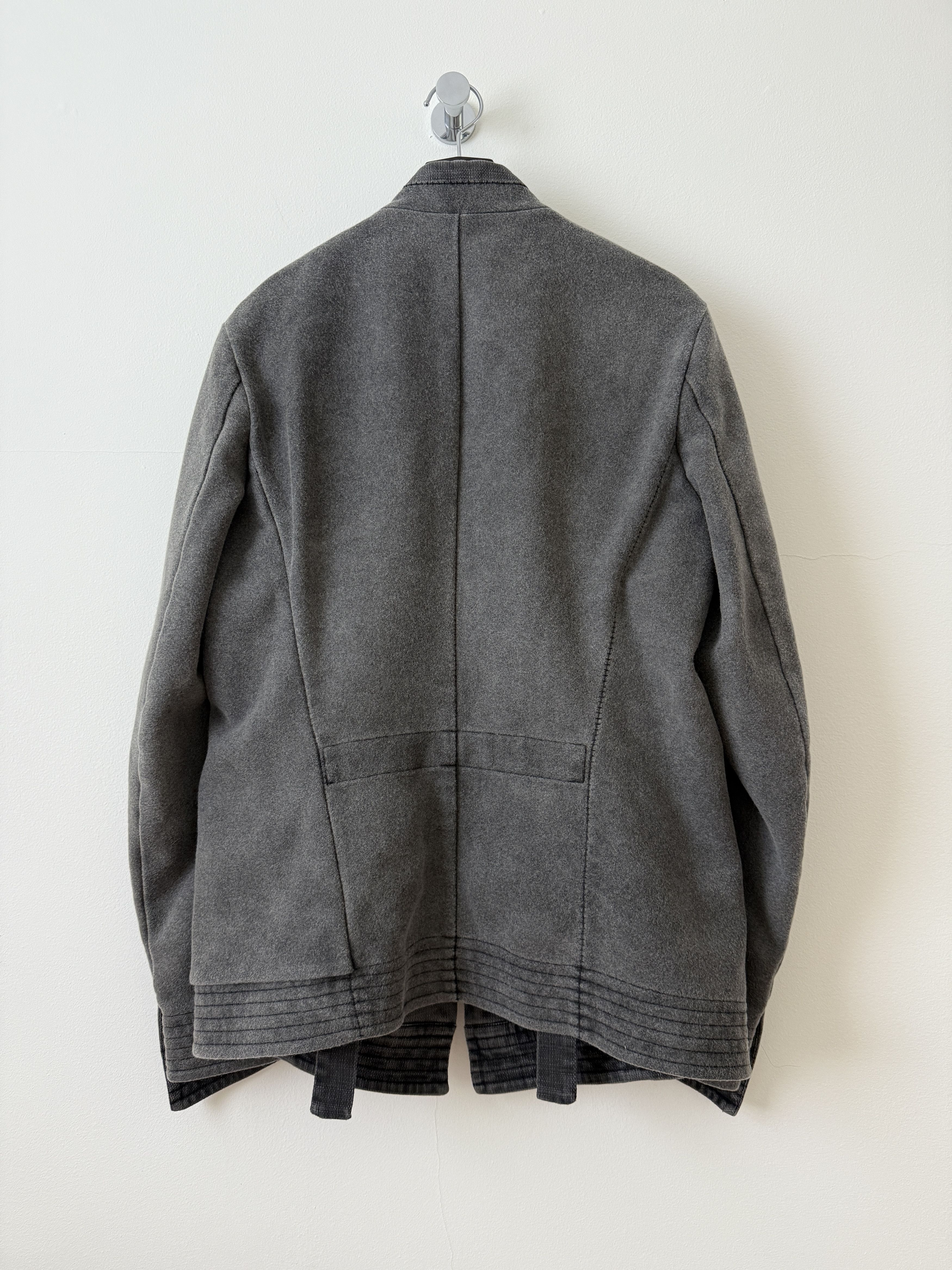Masnada Wool Asymmetrical Peacoat Size US M / EU 48-50 / 2 - 5 Thumbnail