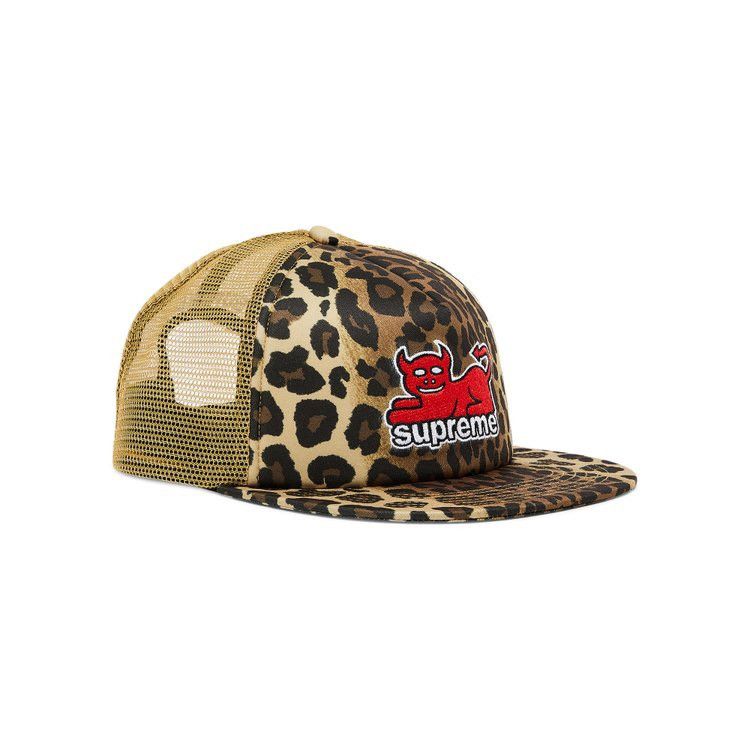 Supreme SUPREME/TOY MACHINE MESH BACK 5-PANEL LEOPARD SNAPBACK SS24 |  Grailed