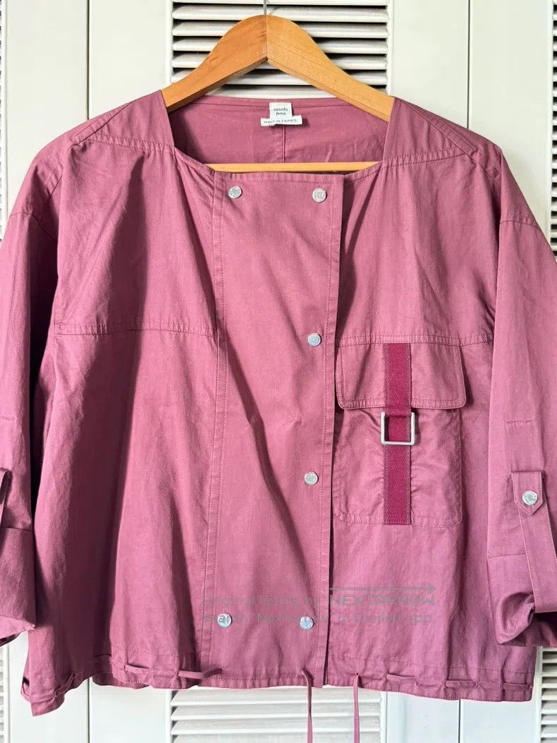 Hermes Hermes Rose red short jacket Size XS / US 0-2 / IT 36-38 - 3 Thumbnail