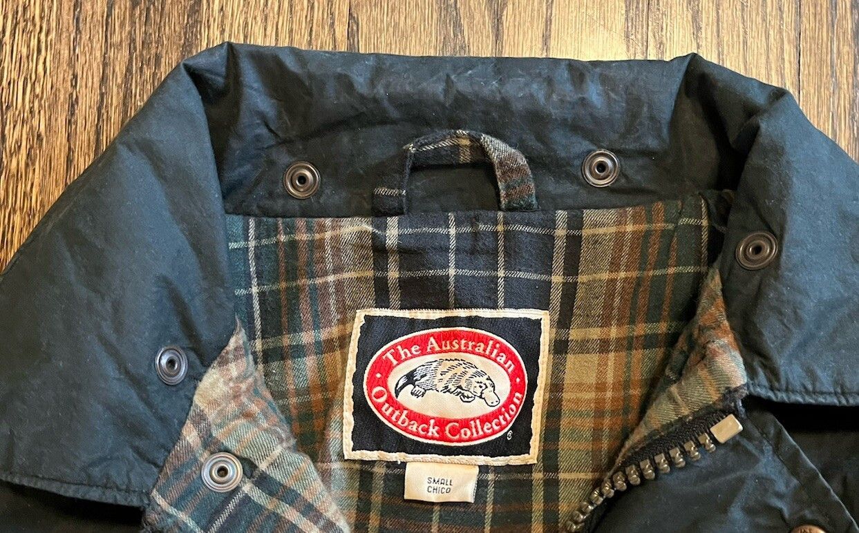 The Australian Outback Collection The Australian Outback Collection Green Jacket Oil Skin Sz S Size US S / EU 44-46 / 1 - 7 Thumbnail