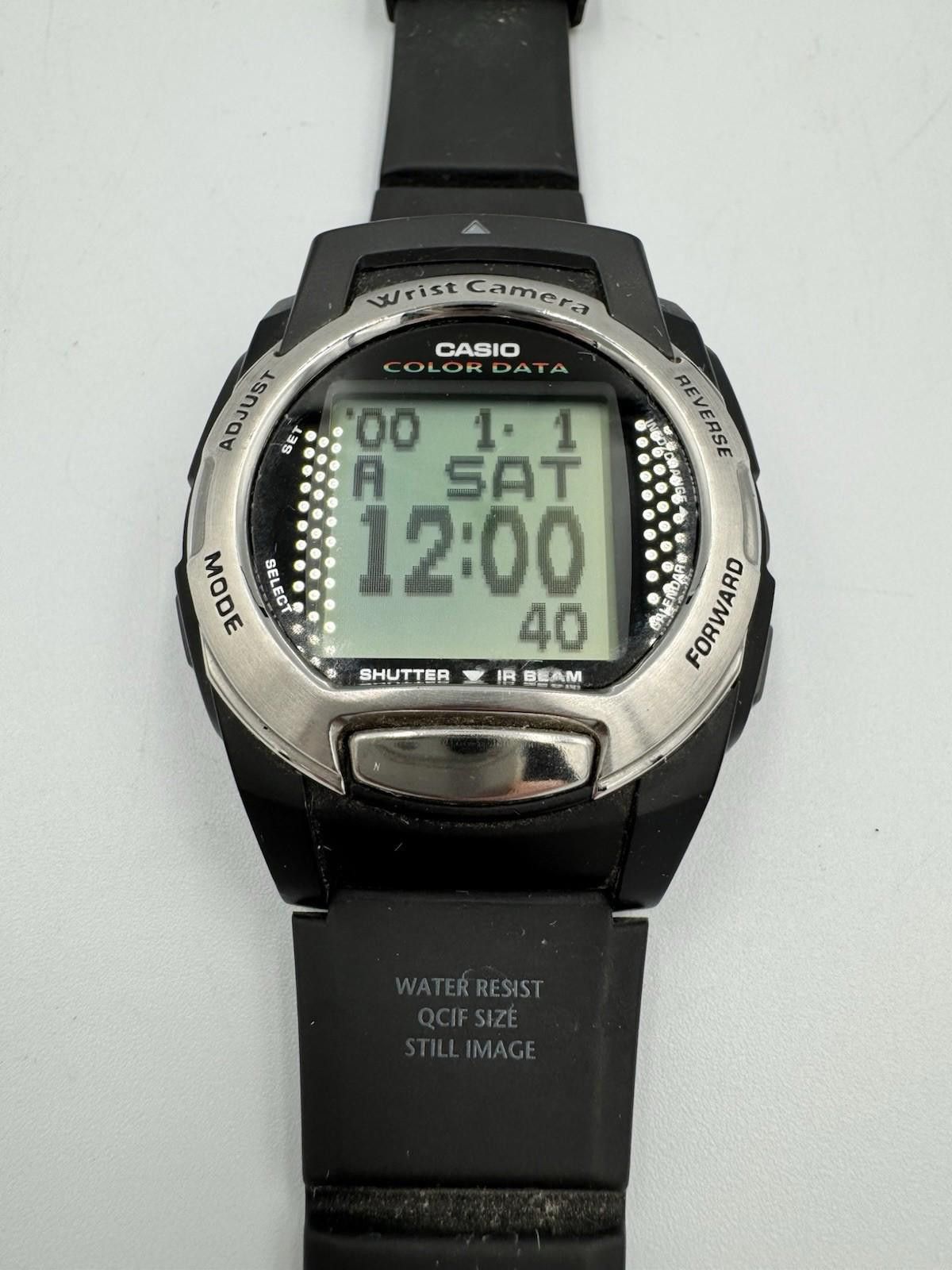 Casio CASIO Wrist Camera WQV-3 - Rare Digital Y2K Watch Japan Size ONE SIZE - 1 Thumbnail