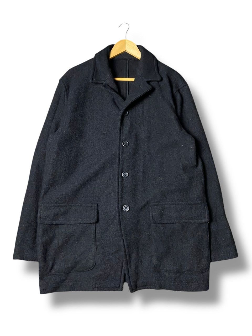 PPFM PPFM Peyton Place For Men Wool Blend Coat (162) Size US S / EU 44-46 / 1 - 1 Thumbnail