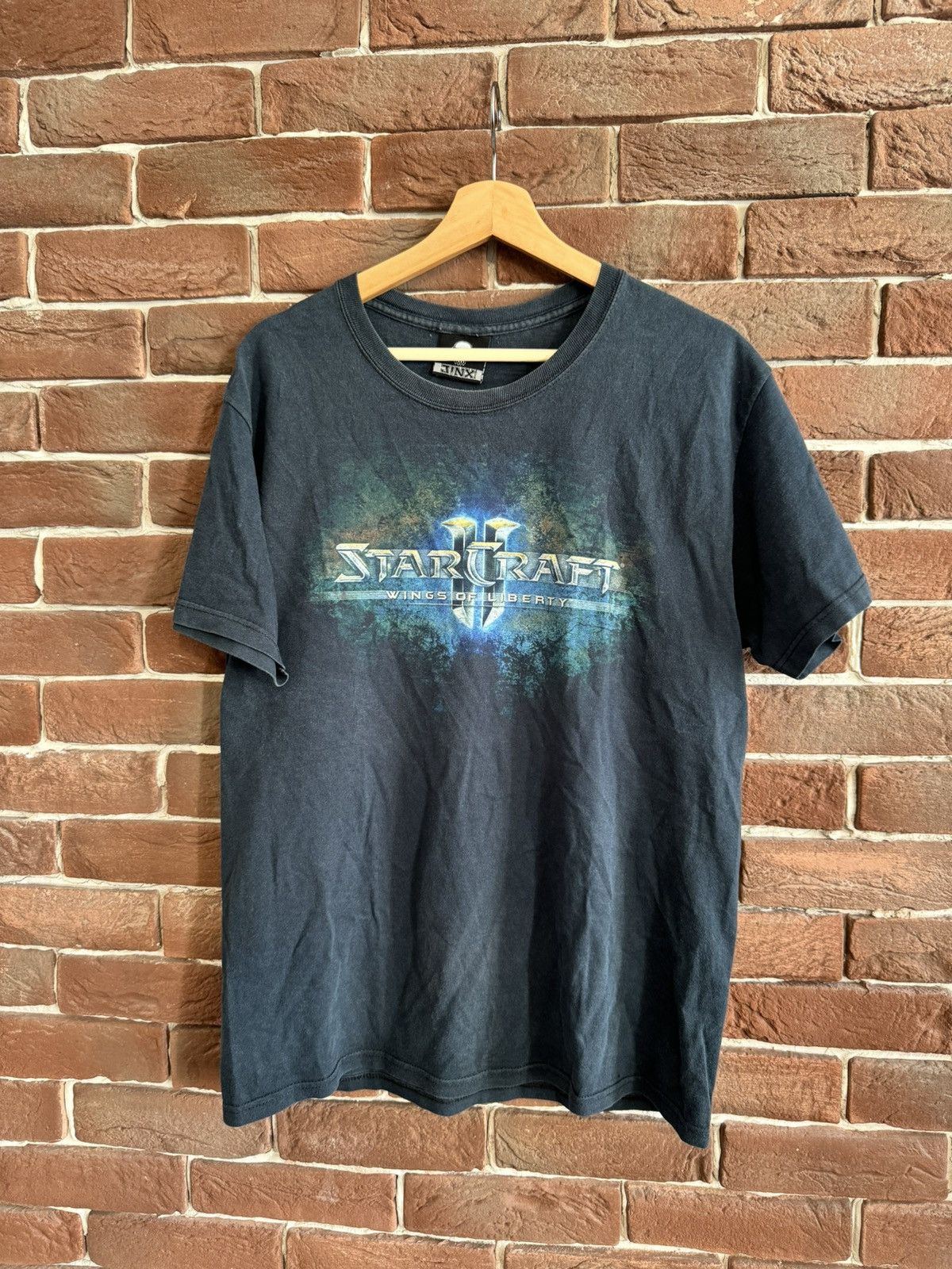 Vintage Vintage Y2k Star Craft II Jinx Navy Medium Tee Video Game Size US M / EU 48-50 / 2 - 1 Thumbnail