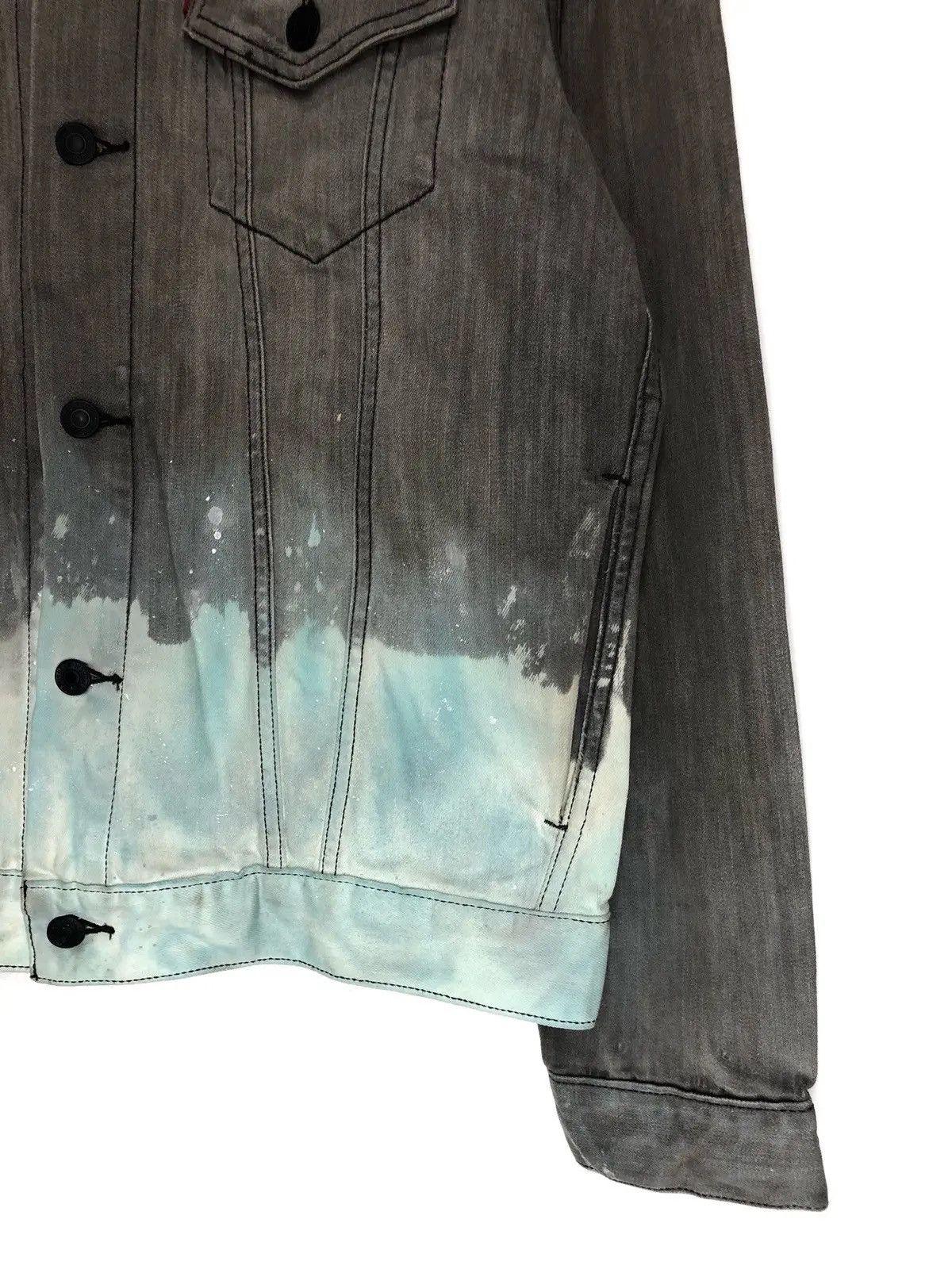 If Six Was Nine × Levi's × Levi's Made & Crafted Levi's Paint Splash Denim Tears Studded Jacket Size US M / EU 48-50 / 2 - 4 Thumbnail
