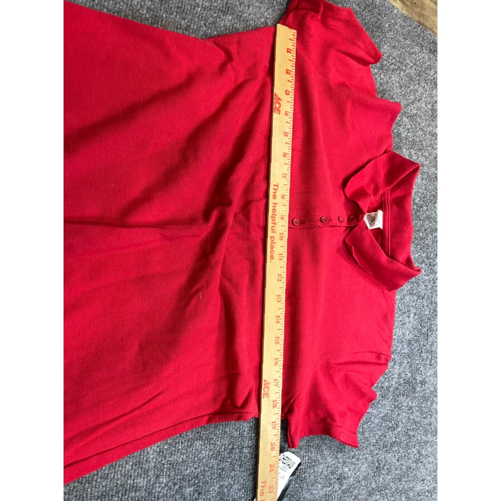 Vintage Optima Polo Shirt Mens XL Red NEW Size US XL / EU 56 / 4 - 3 Thumbnail