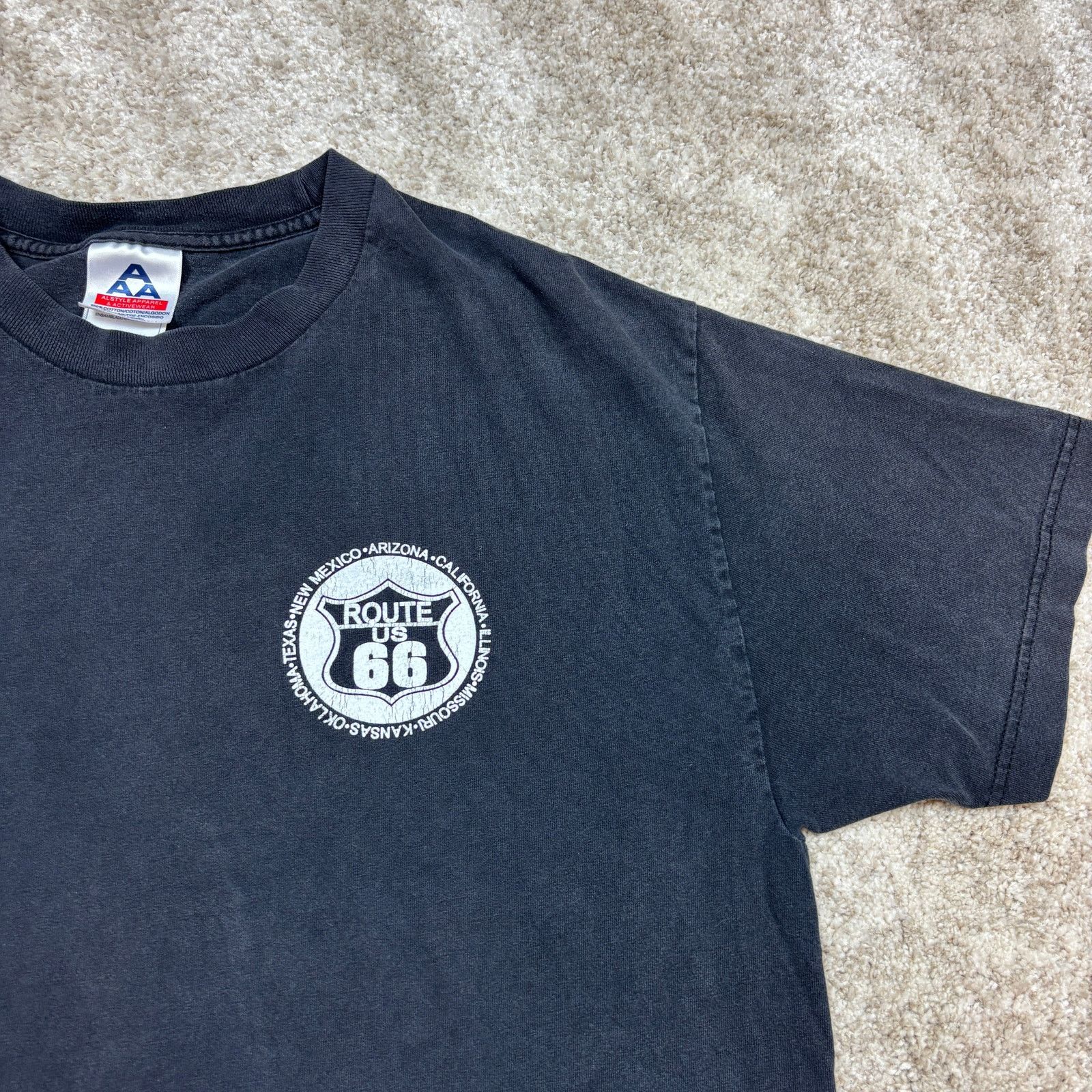 Vintage Vintage Y2K Route 66 Main Street of America Shirt Men's L Size US L / EU 52-54 / 3 - 4 Thumbnail