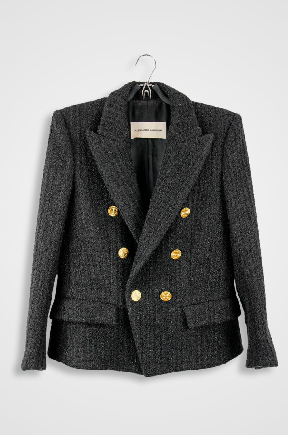 Alexandre Vauthier Alexandre Vauthier Bouclé Double Breasted Blazer – 42 Size M / US 6-8 / IT 42-44 - 1 Thumbnail