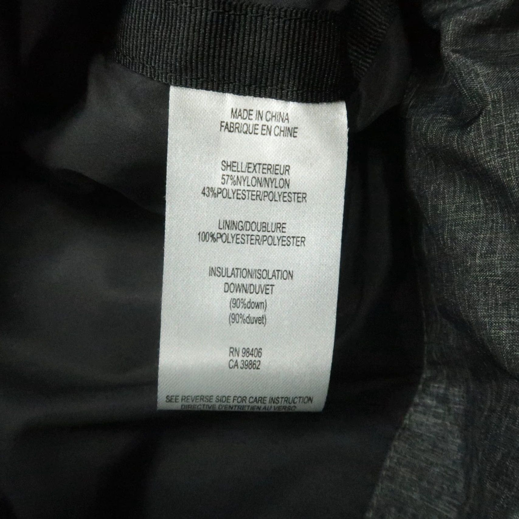 Theory Theory Vest Men's Puffer Jacket Full Zip Pockets Down Insulated Gray XXL Size US XXL / EU 58 / 5 - 5 Thumbnail