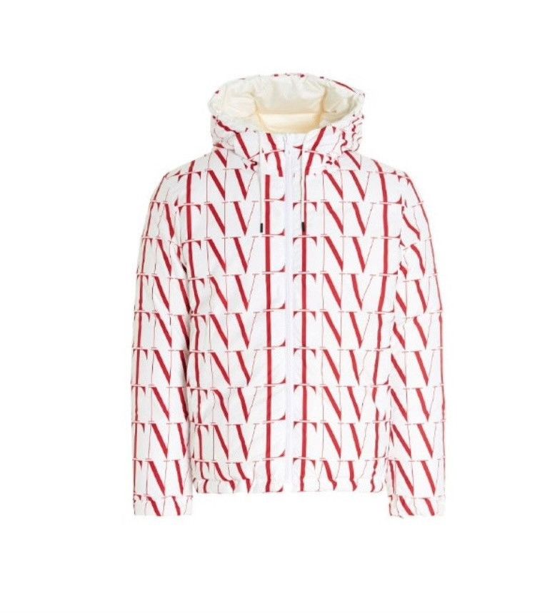 Valentino Valentino VLTN Times Print Down Jacket Size US M / EU 48-50 / 2 - 1 Thumbnail