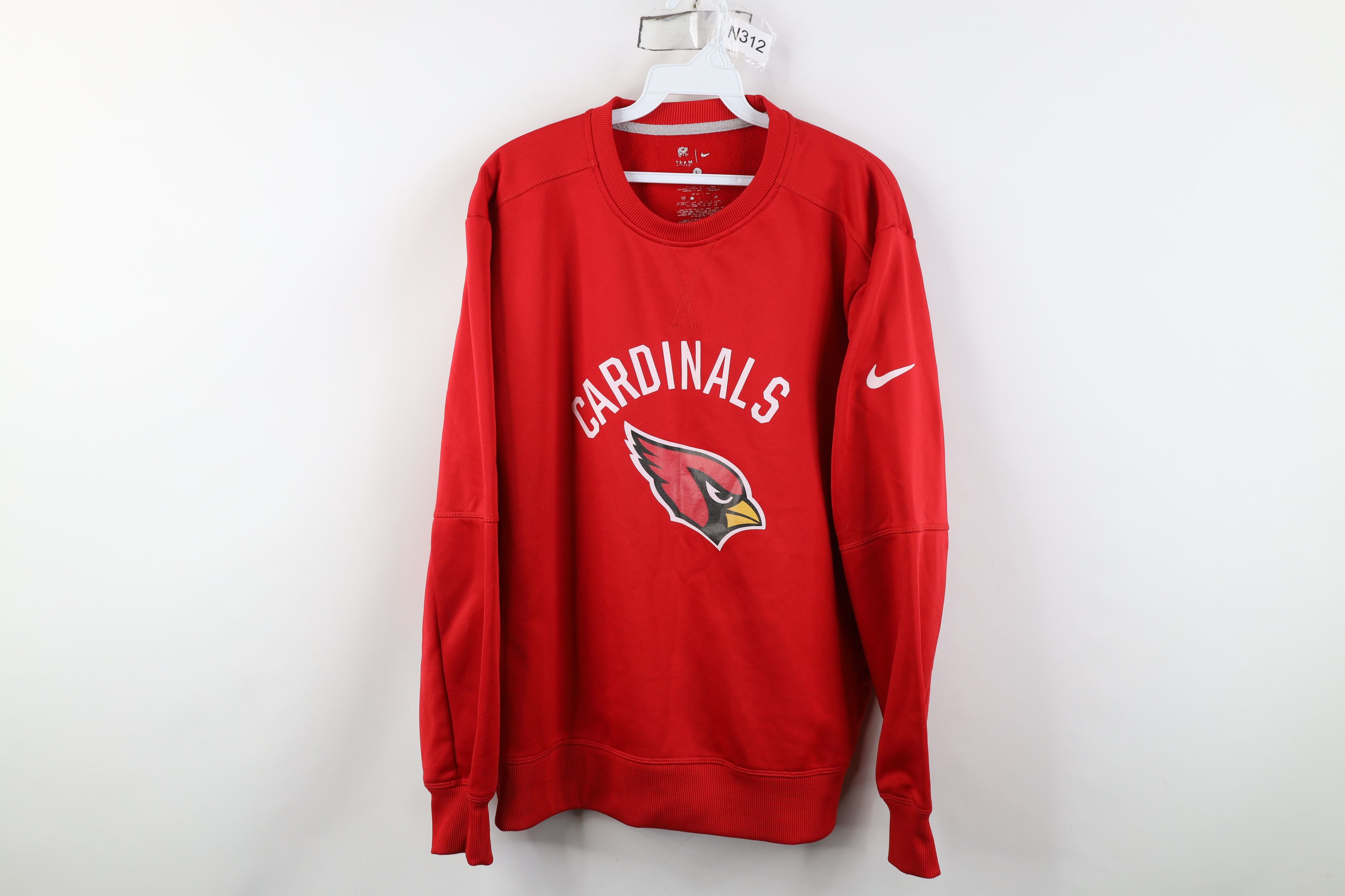 Nike Nike On Field Arizona Cardinals Football Sweatshirt Red Size US L / EU 52-54 / 3 - 1 Thumbnail