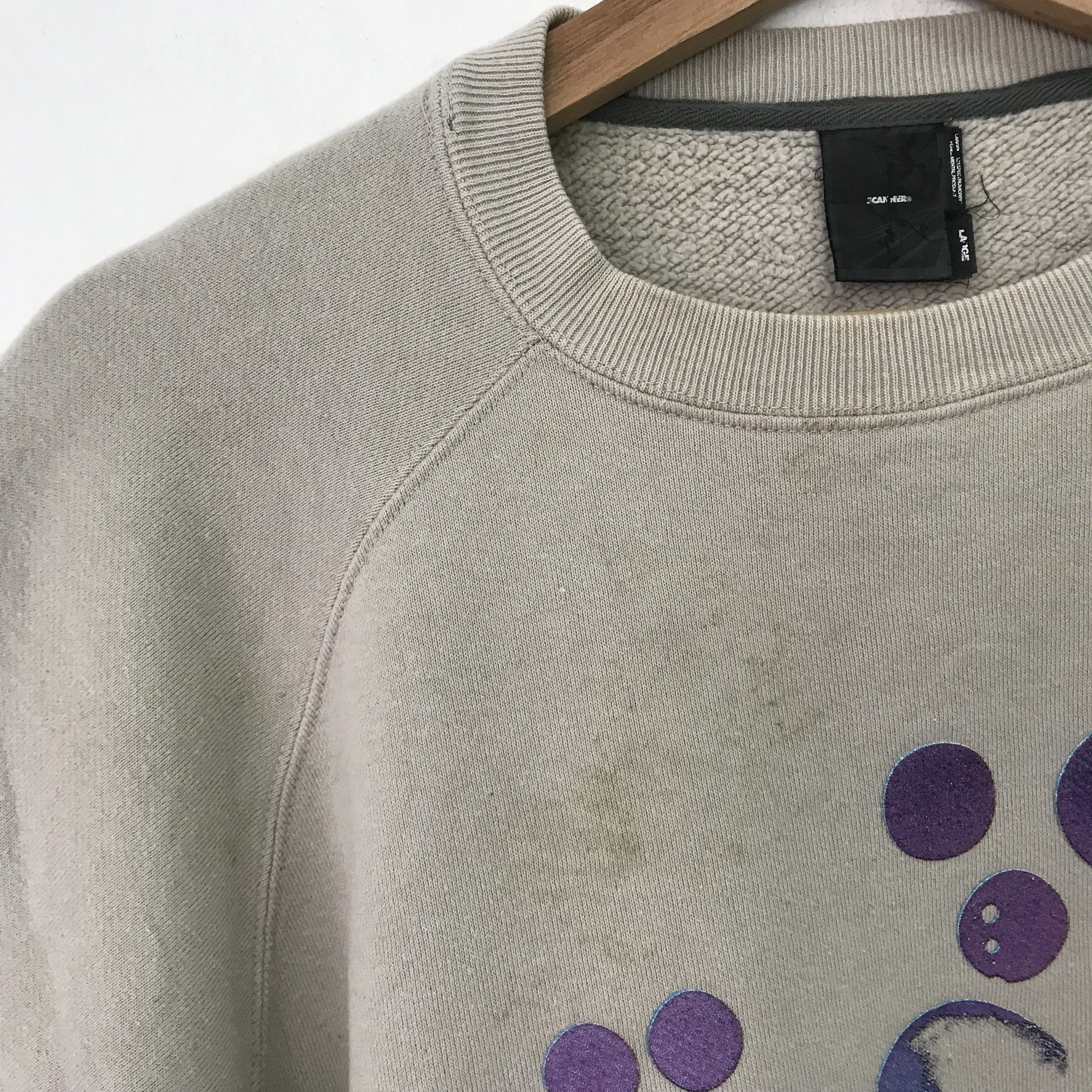 Vintage vintage gray sweatshirt - 531 Size US L / EU 52-54 / 3 - 8 Thumbnail