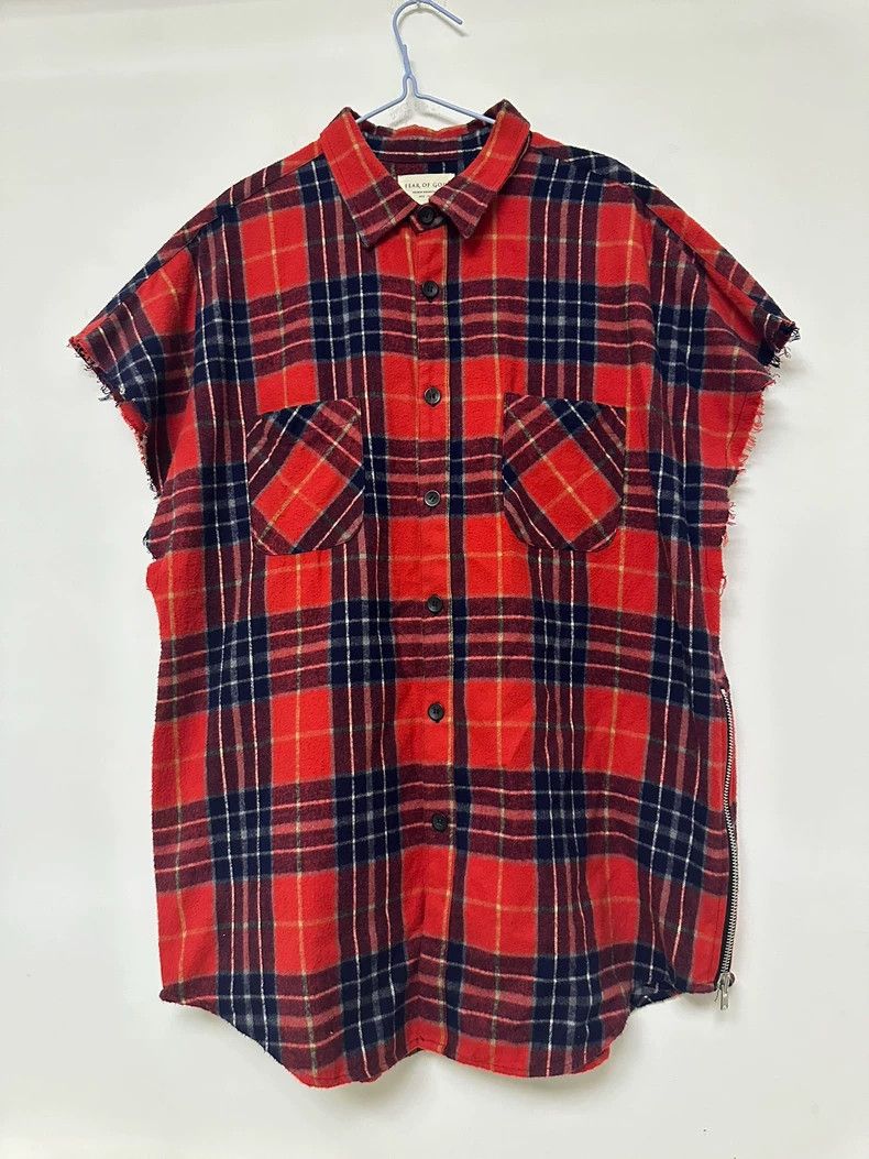 Fear of God Fear of God Plaid shoulder shirt Size US S / EU 44-46 / 1 - 1 Thumbnail
